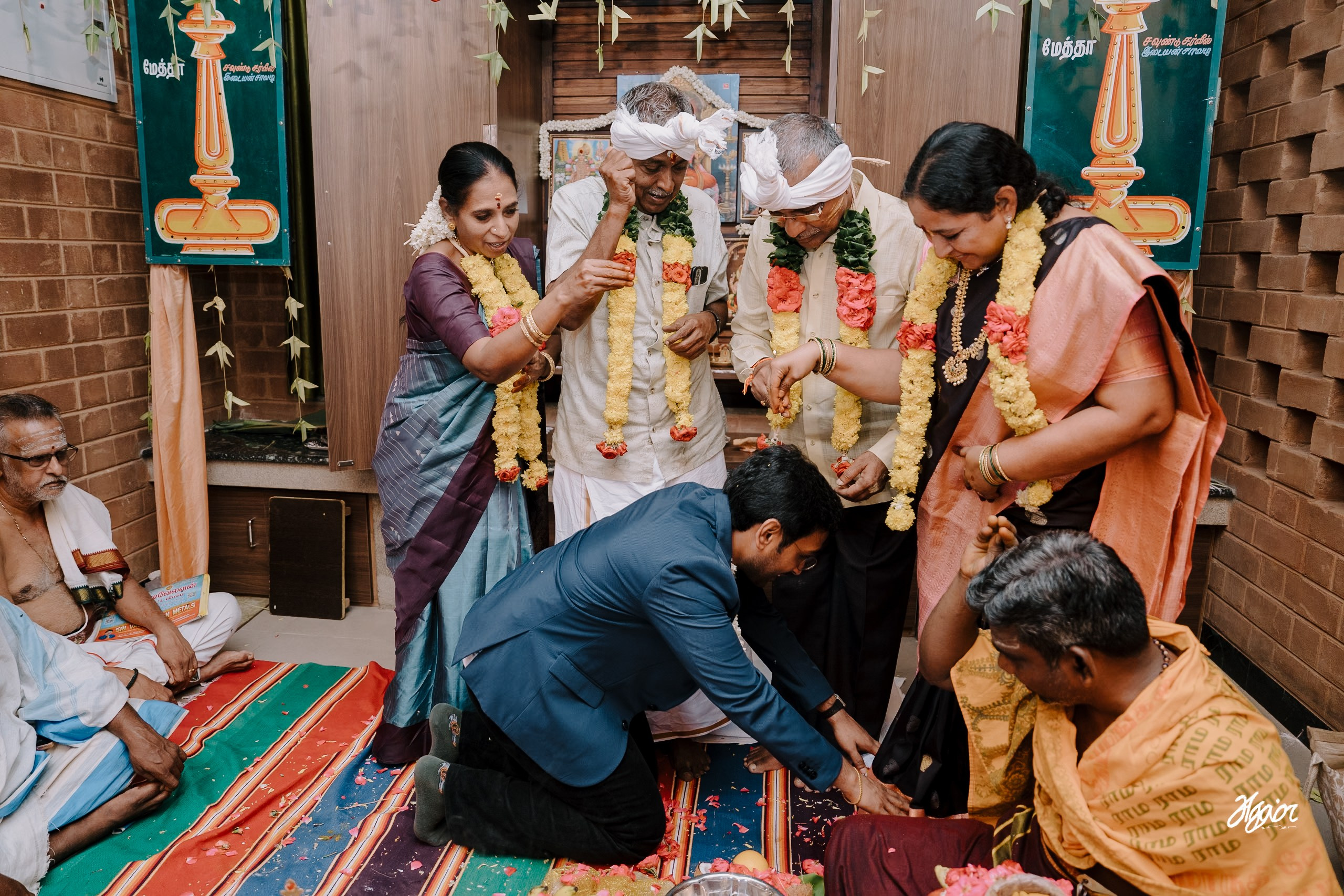 Wedding documentary photography in Pondicherry. Agam Vizha