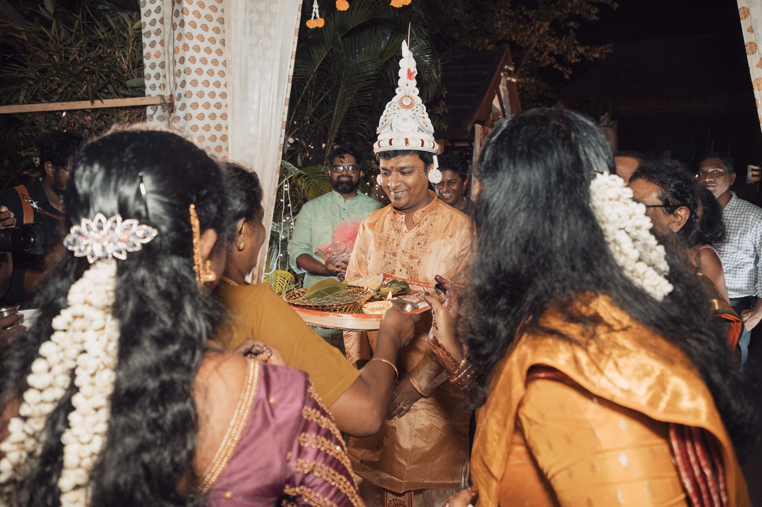 Sagaya & Rakesh. Agam Vizha