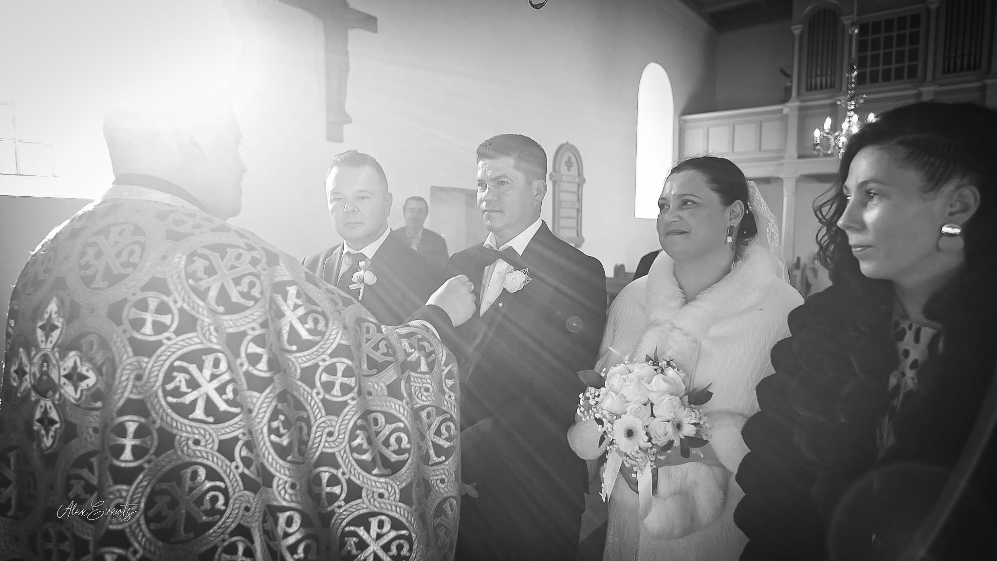 Vasile si Alina - Cununia religioasa Hadsted. Alex Events Photographer / Videographer in Denmark Horsens, Vejle, Odense, Aarhus. Wedding, Baptism, Photo Studio