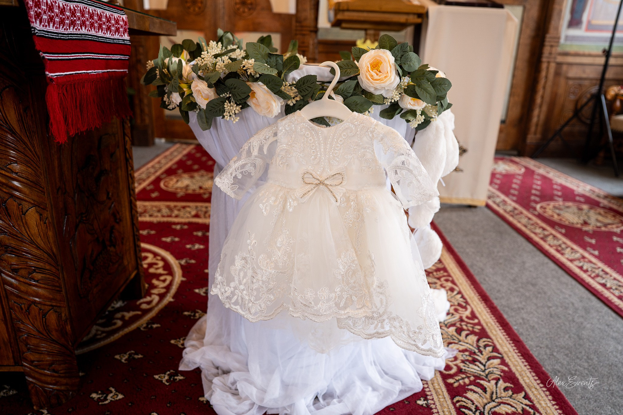 Botez autentic romanesc fotografiat la biserica din Agerbæk Danemarca. AlexEvents Fotograf / Videograf de evenimente Danemarca DK Horsens, Arhus, Odense, Vejle.Nunta, botez, foto-studio