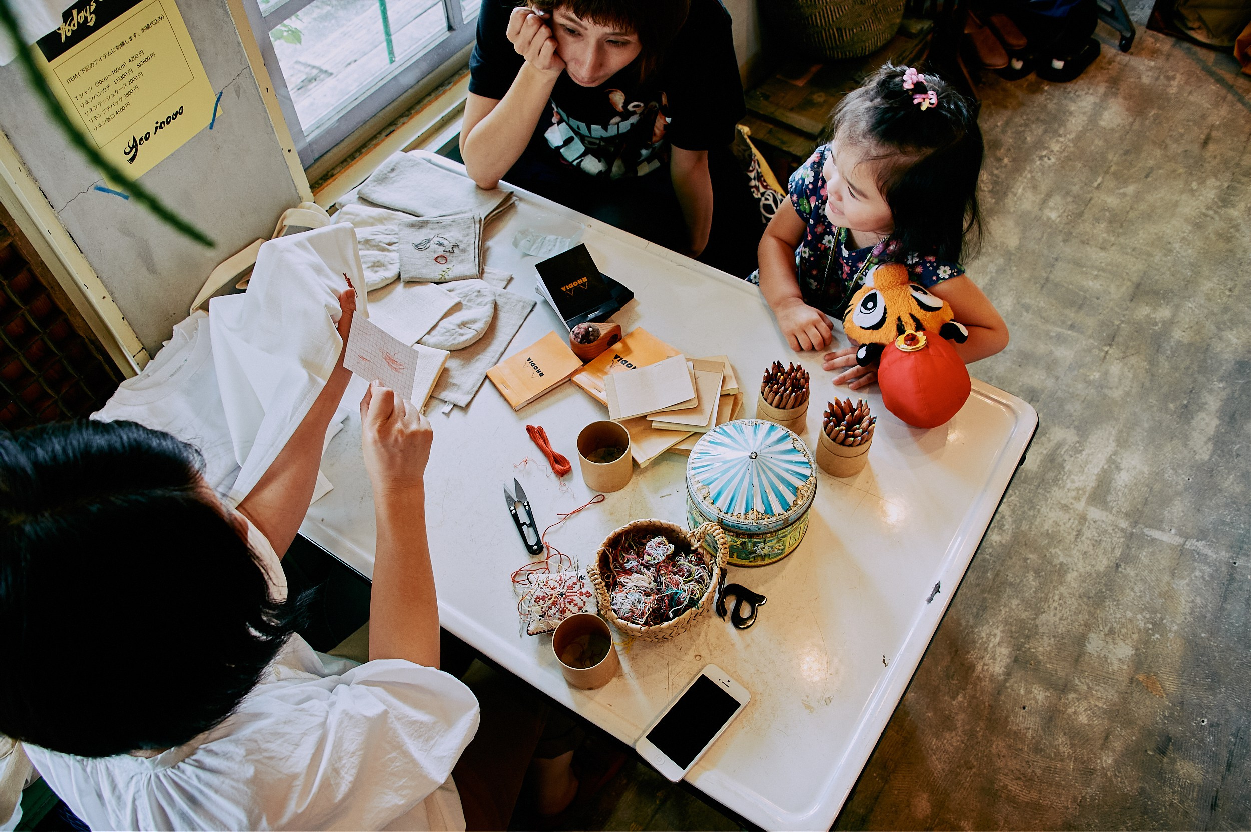 ライブ刺しゅうがやってきた ! !. MT