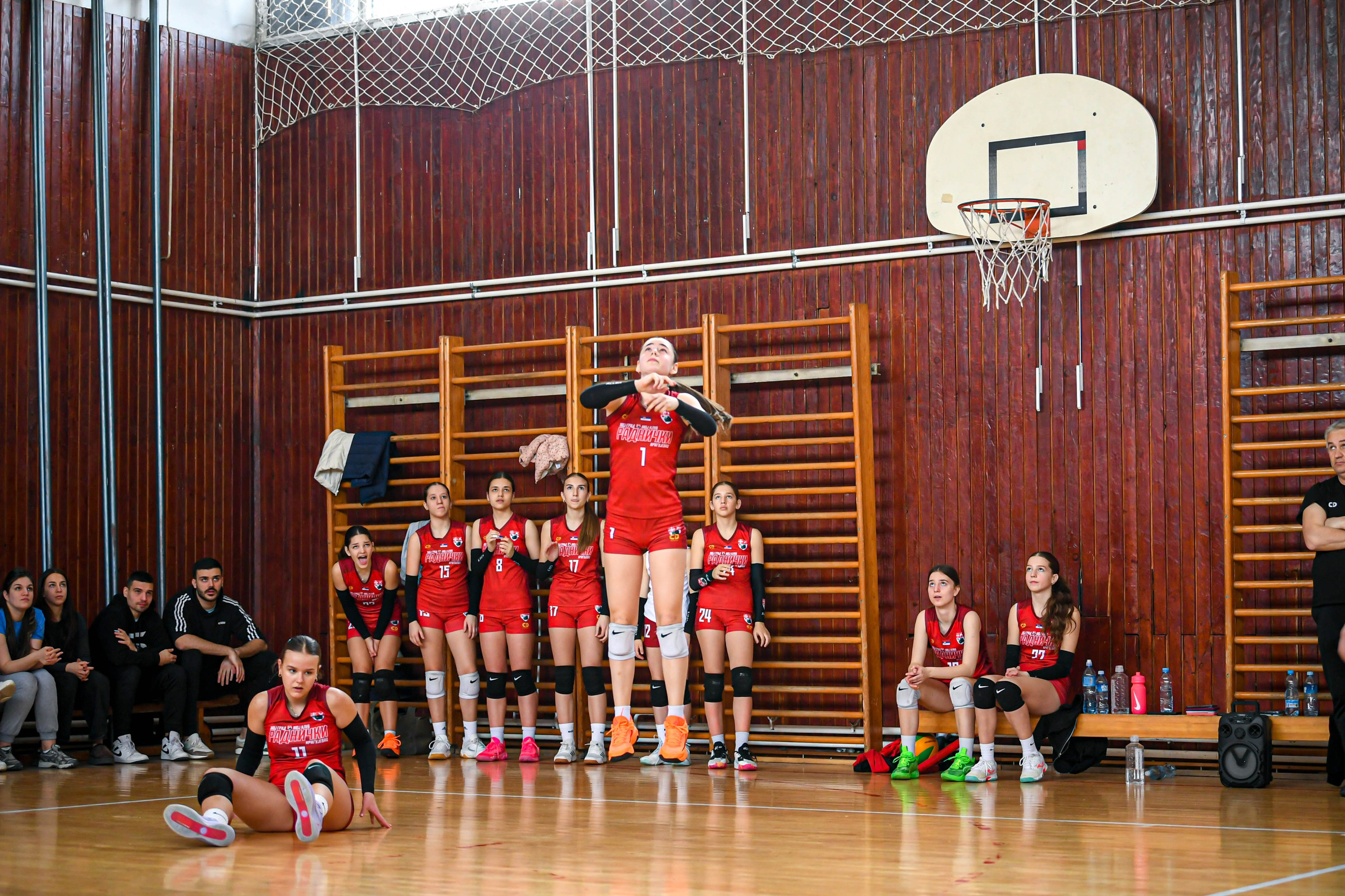 Odbojka 22.03.  Radnicki KG — BlockVolley JAG. Foto Simic Jagodina
