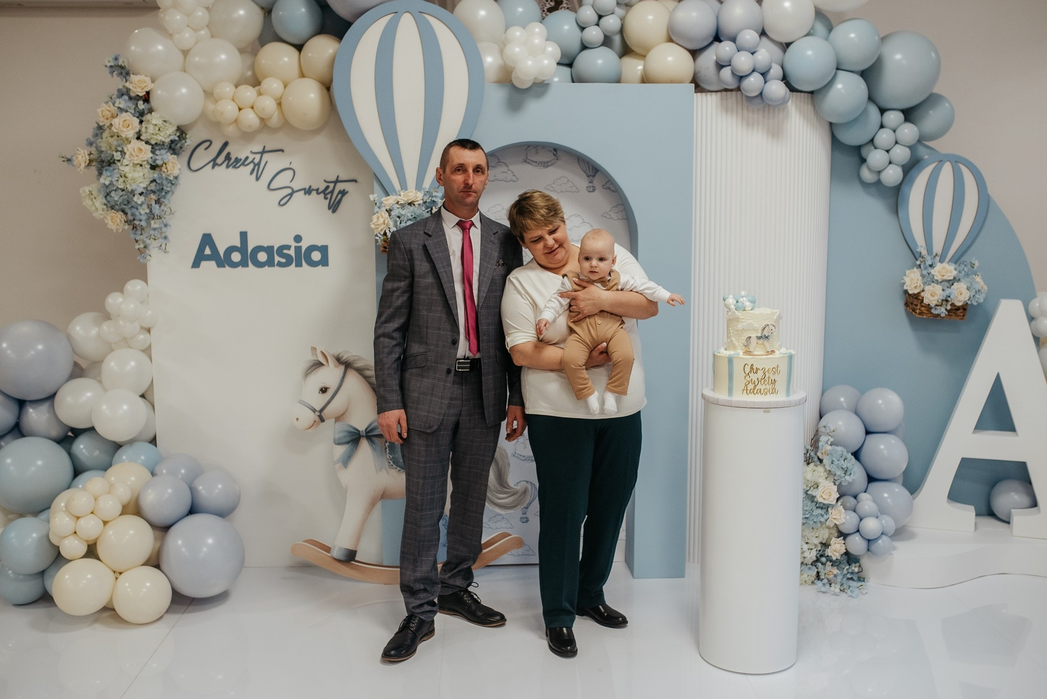 Chrzest Święty Adama. Dominika Strachacka Fotografia | Fotograf ślubny i rodzinny Opole Lubelskie Lublin