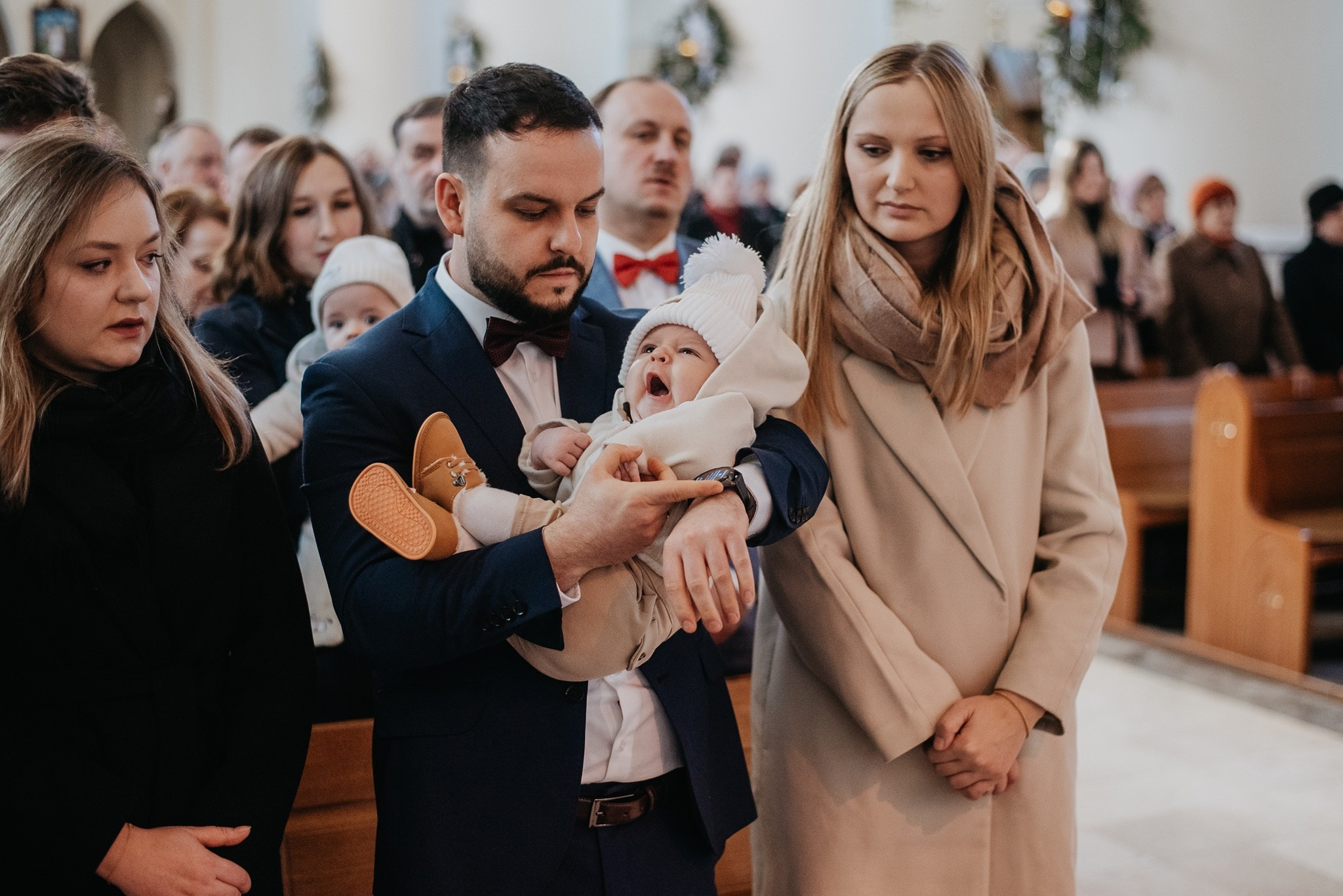 Chrzest Św. Aleksandra. Dominika Strachacka Fotografia | Fotograf ślubny i rodzinny Opole Lubelskie Lublin