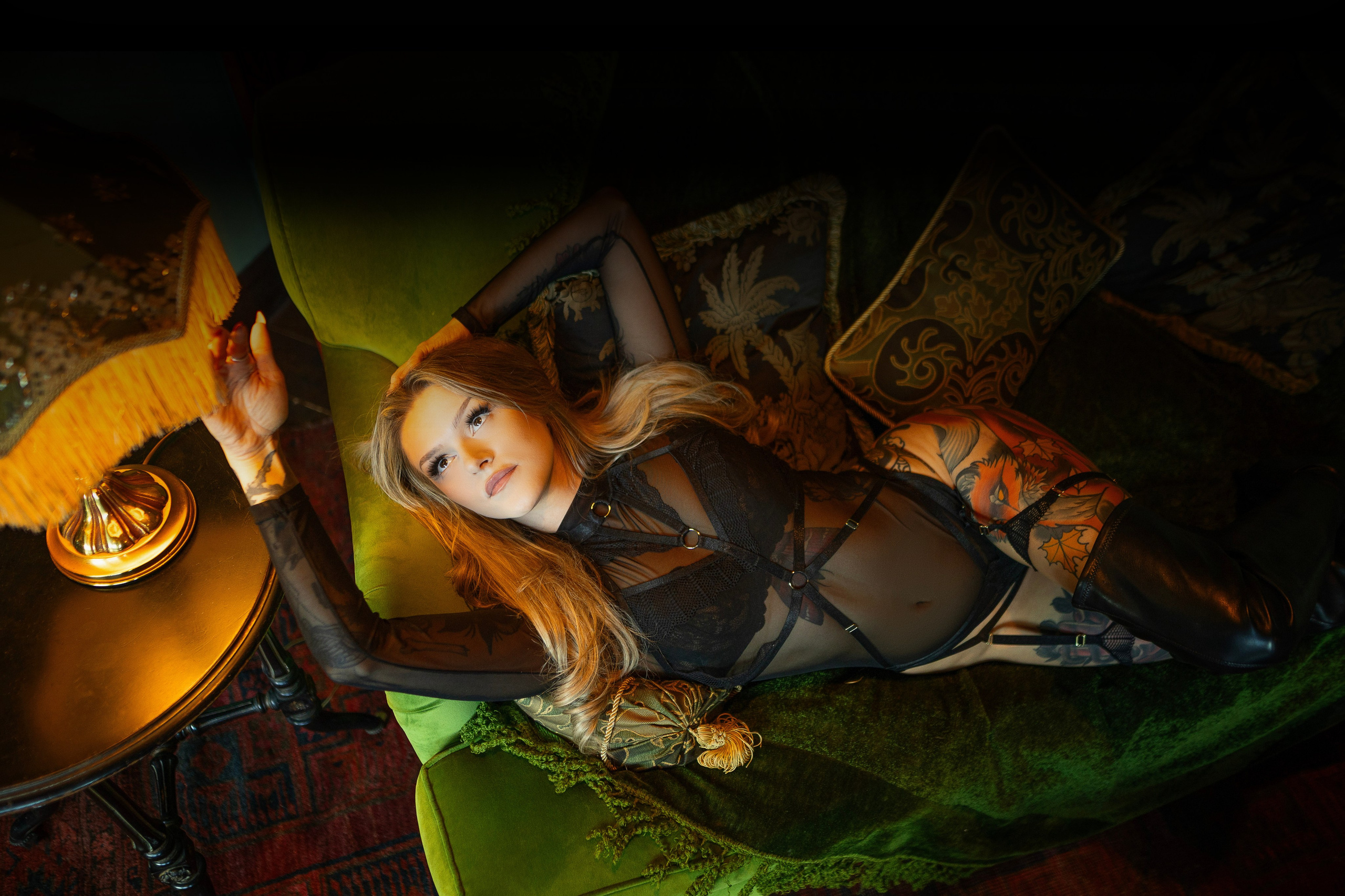 Lucid Veil — Haunting Boudoir Photography London