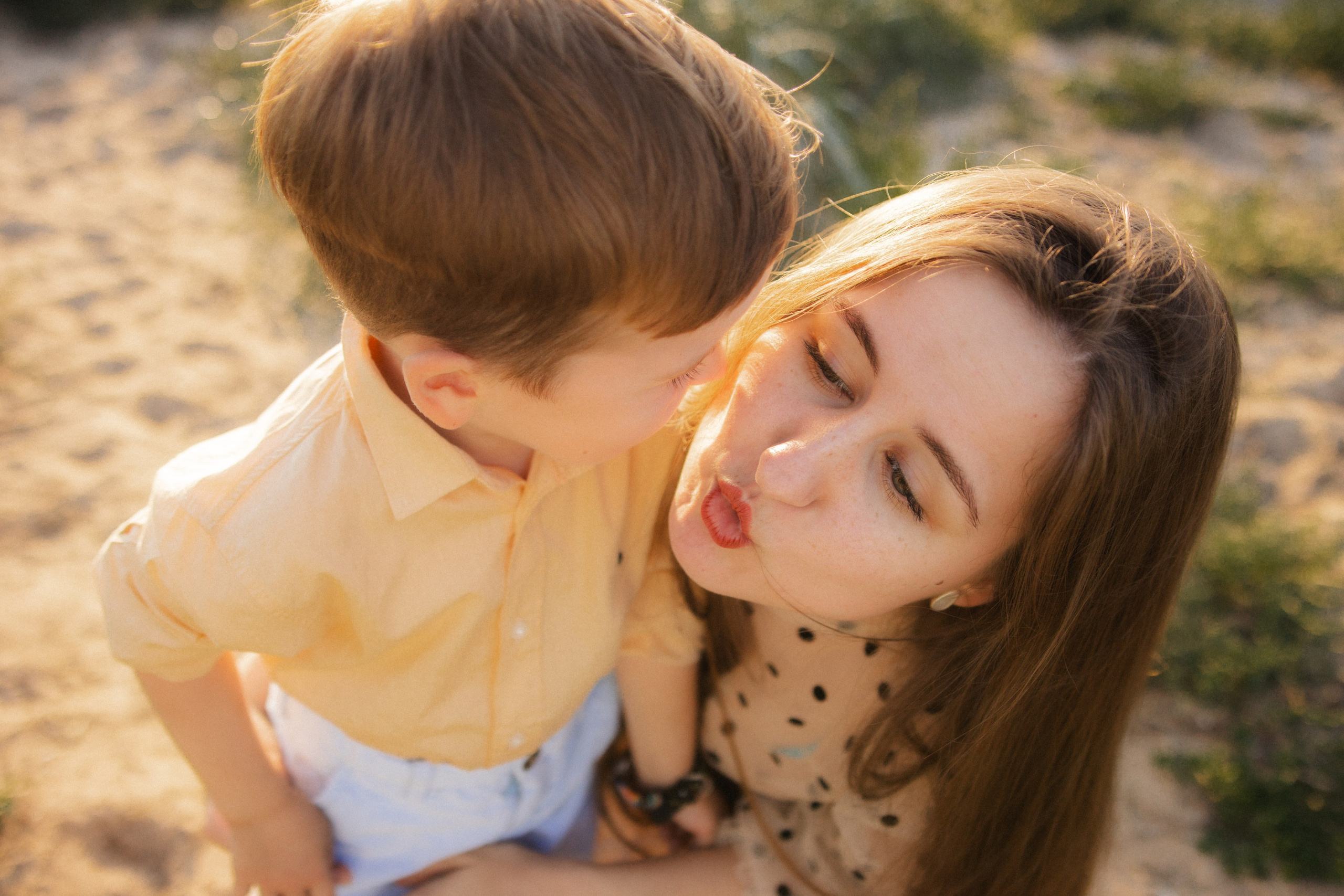 Warm evening in Falkenberg. Photographer in Gothenburg Aleksandra Stroganova