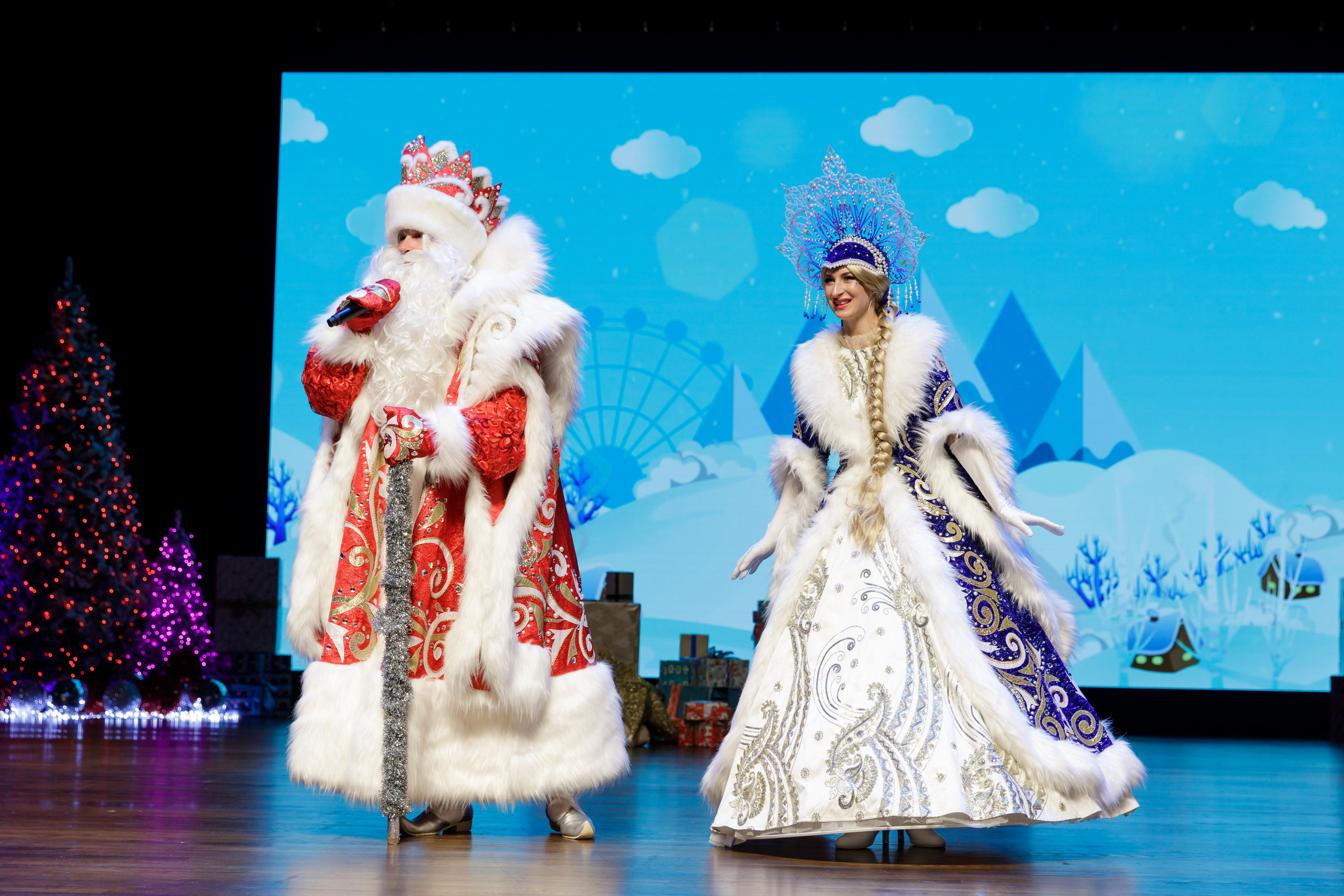 Новогодняя сказка для журнала Русские Эмираты, Дубай 2024. Фотограф Анна Кучерявая | Свадьбы и мероприятия в Дубае