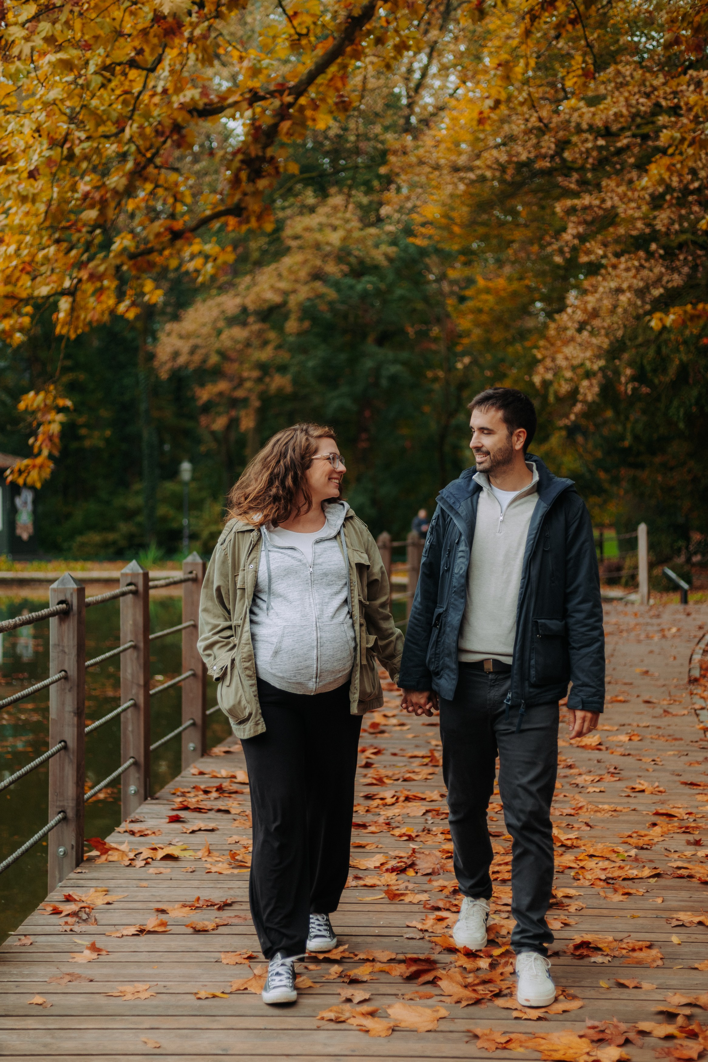 Walking in Maksimir. Elena Gorobets. Photographer in Zagreb