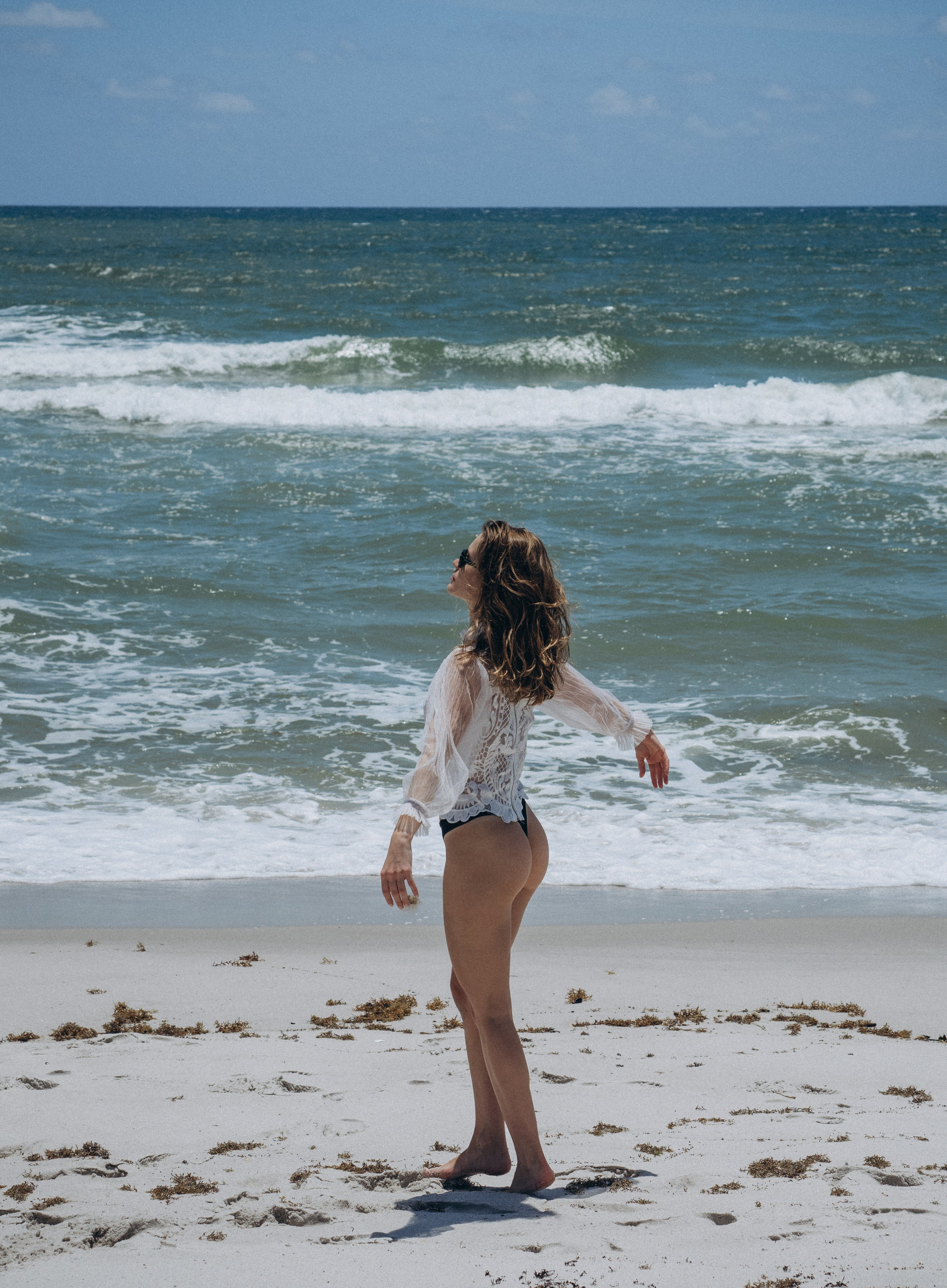 Ocean view. Art photographer Miami