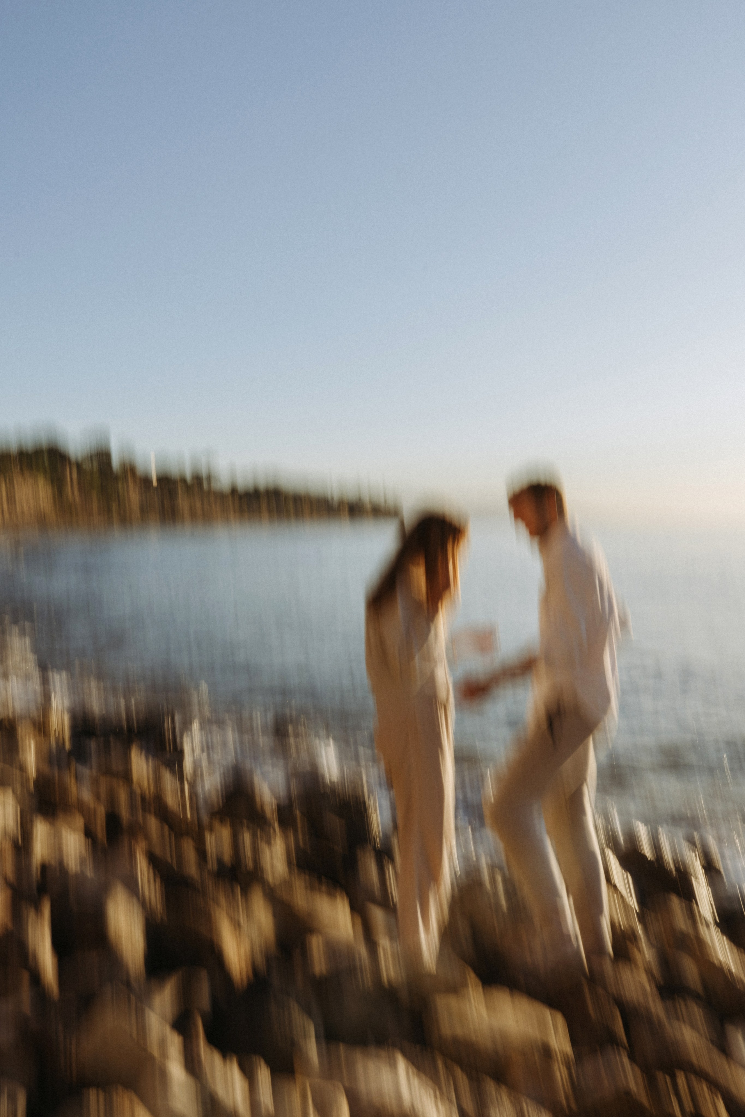 Surprise Proposal at Sunrise at Point Dume, Malibu | Taya Frank. Southern California Family and Couple Photographer