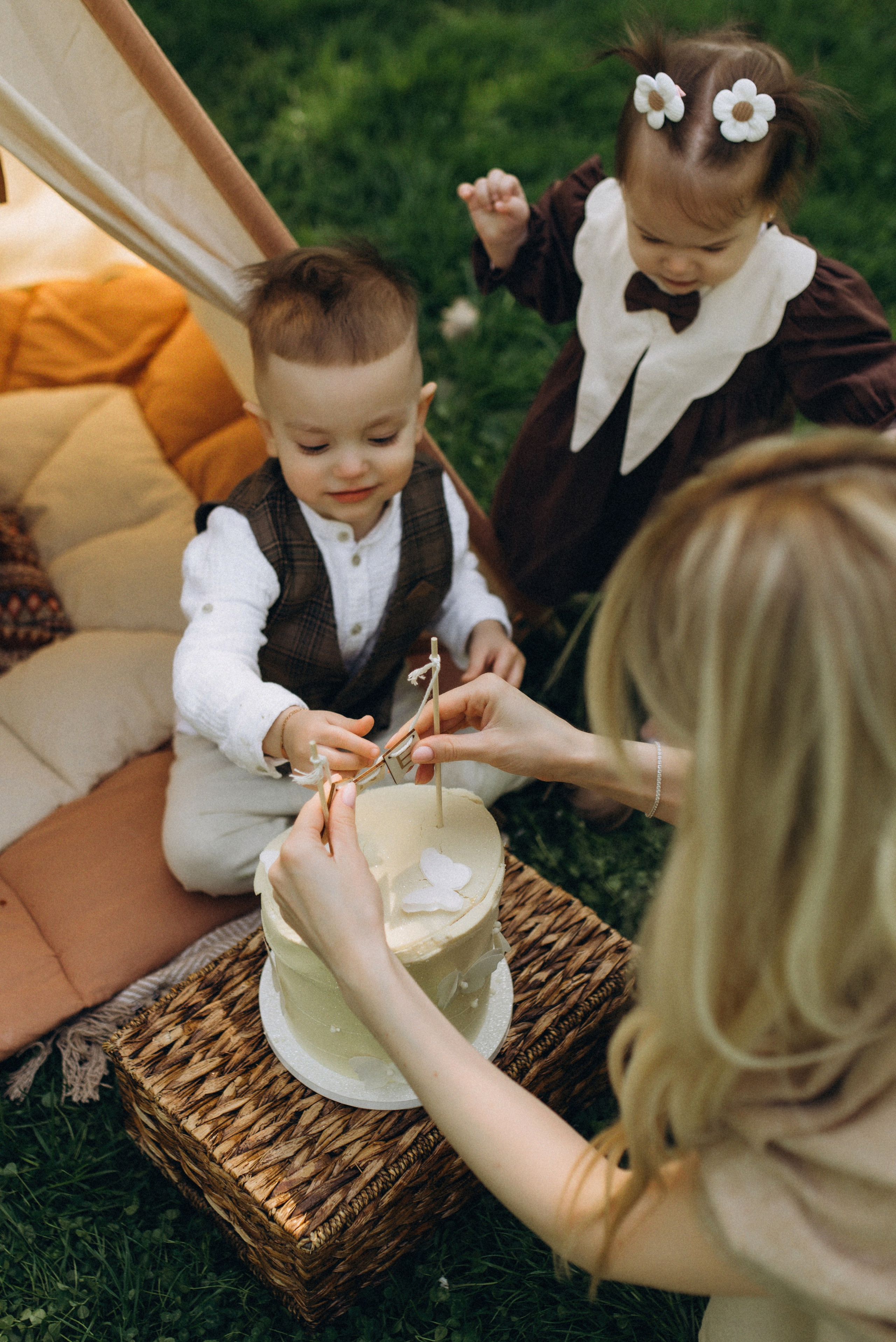 1 YEAR in the park. Семейный фотограф Лейпциг, Германия
