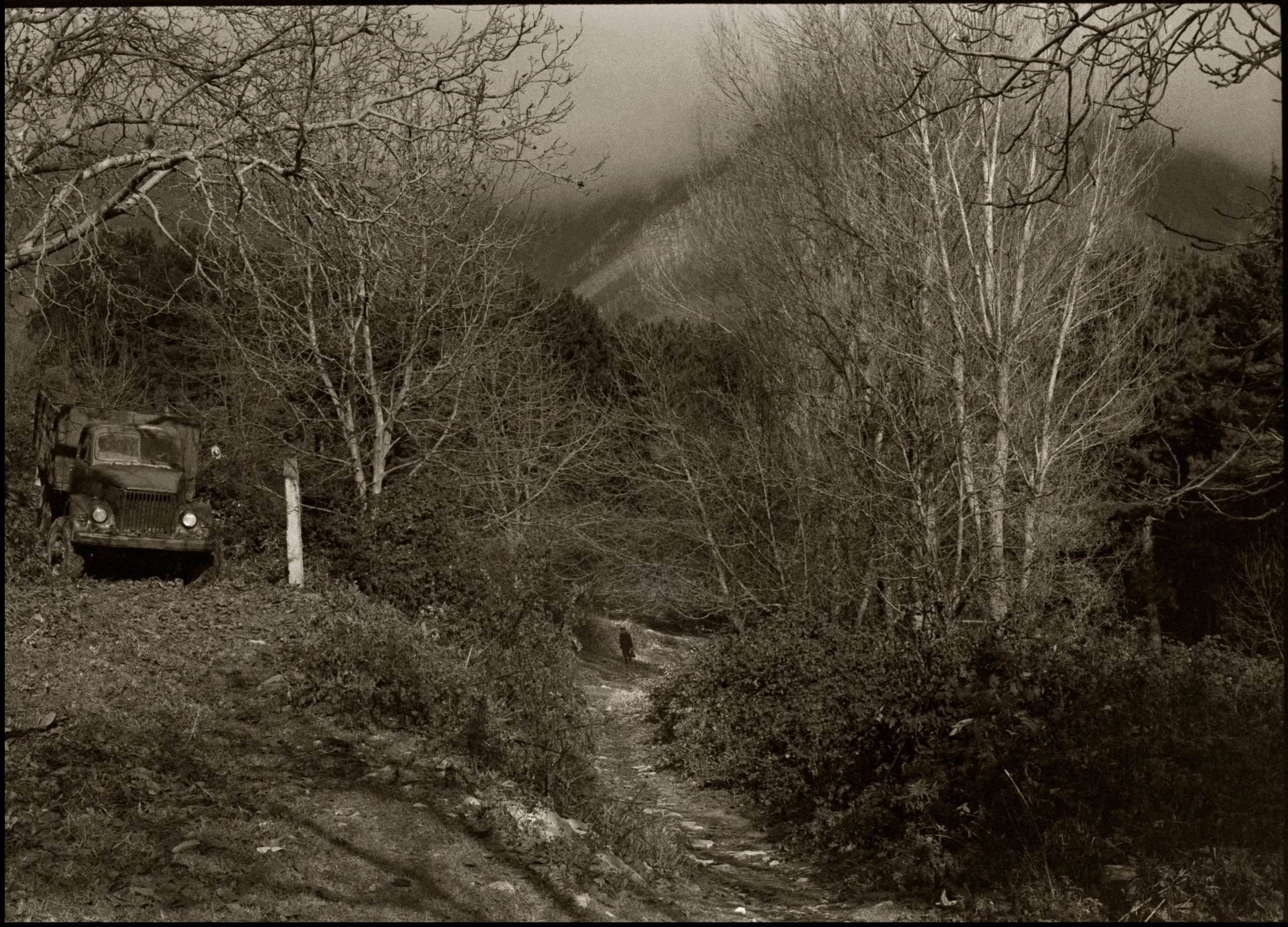 The road home.  Kish, 2024