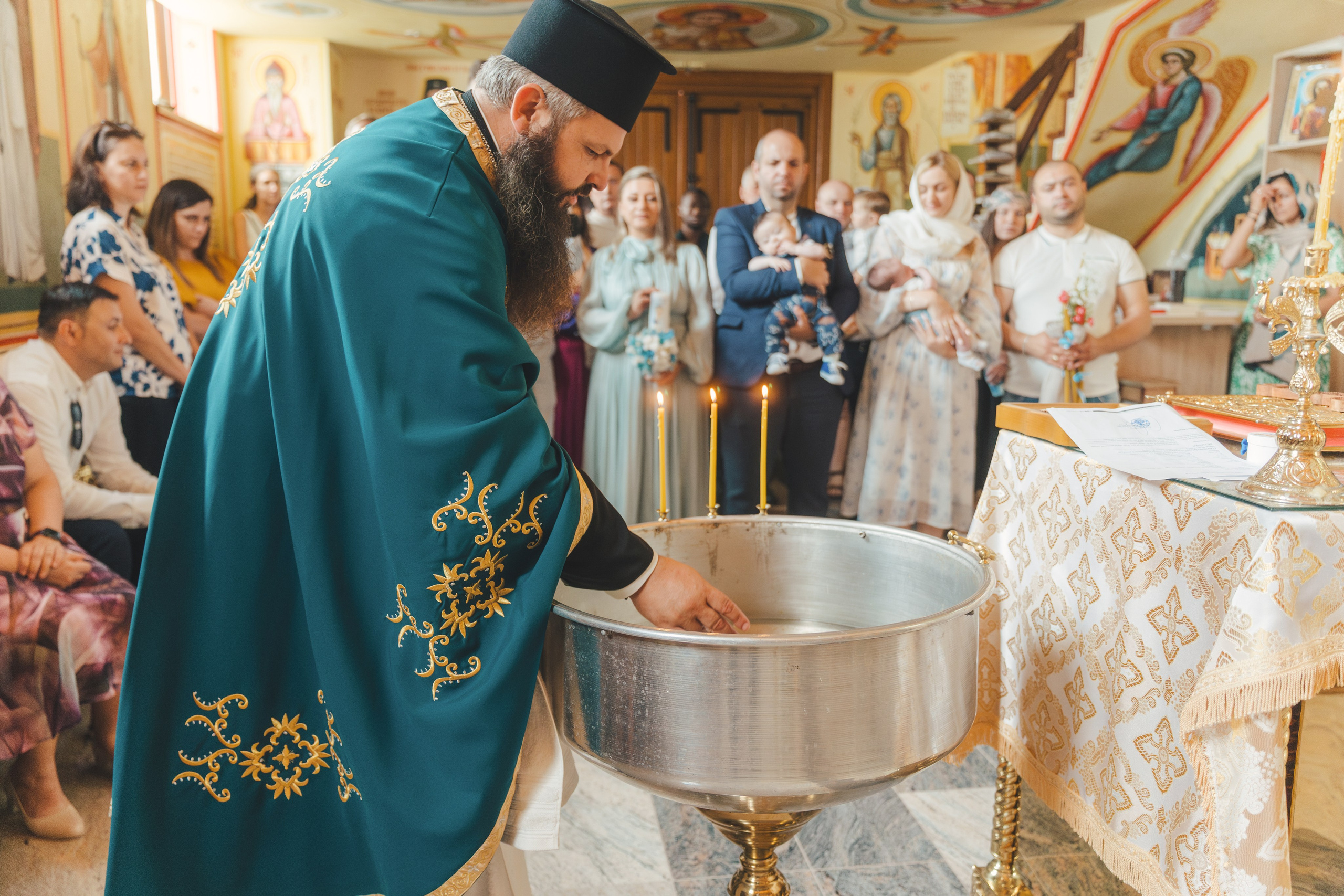 Théo Andrei`s Christening