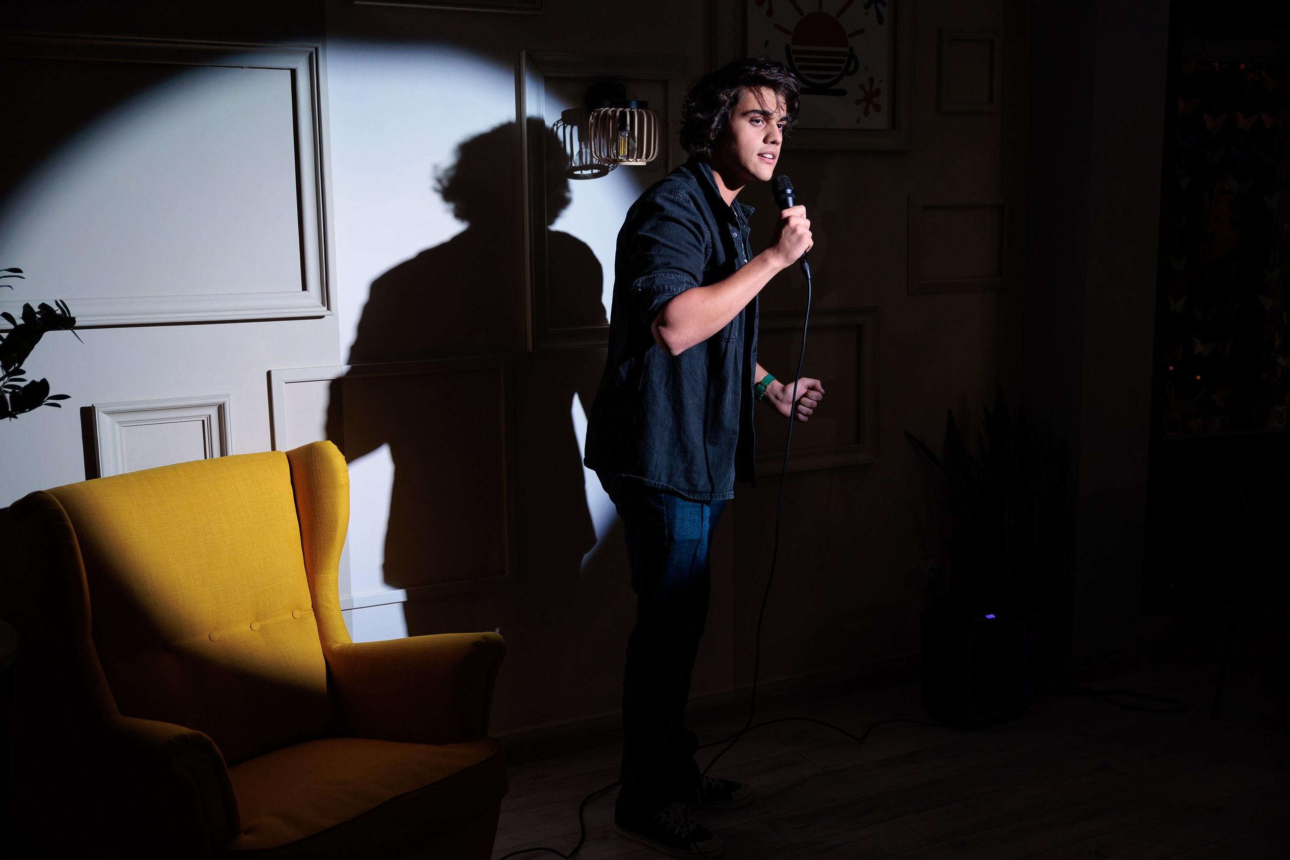 Open Mic - Caferamica. Marius Ciocan