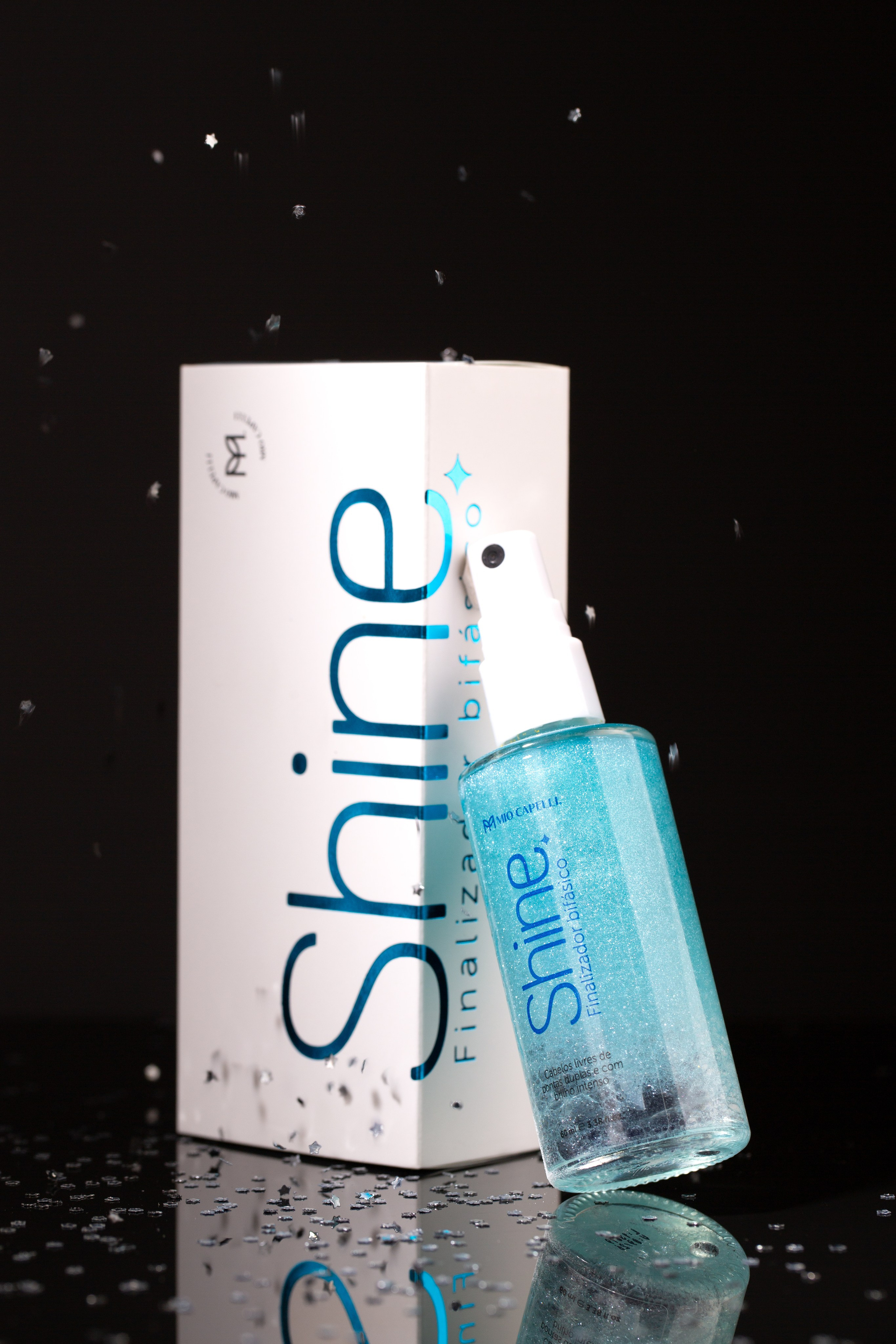 shine para cabelo, dark photo. 