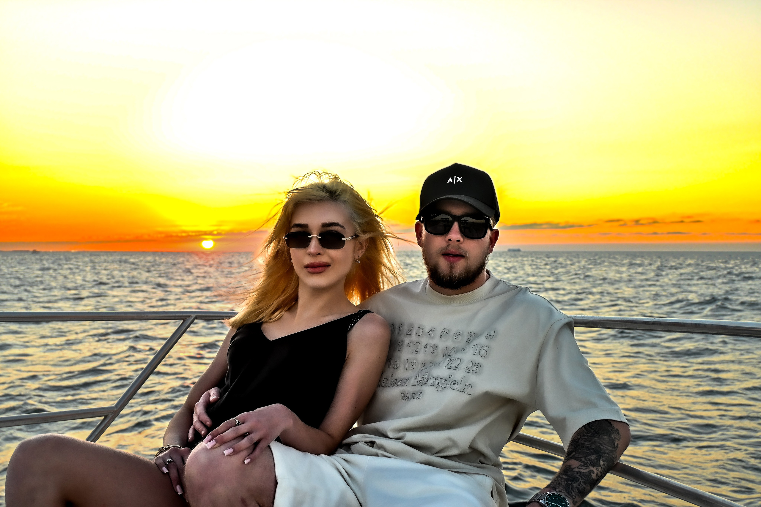 Закат. Captain Eye Dubai