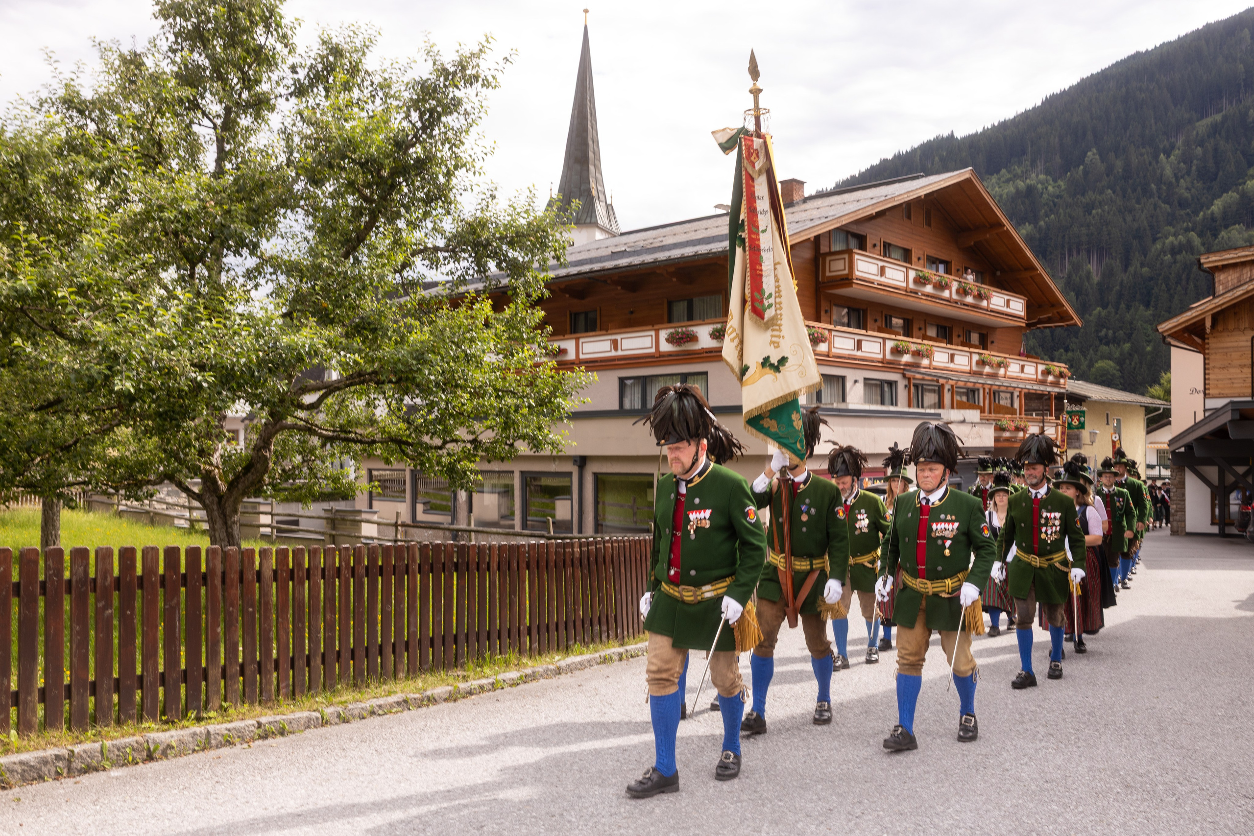 SCHÜTZENKOMPANIE, Dorfgastein, 12.07.2025. Guzel Kolobova| Fotografin| Salzburg
