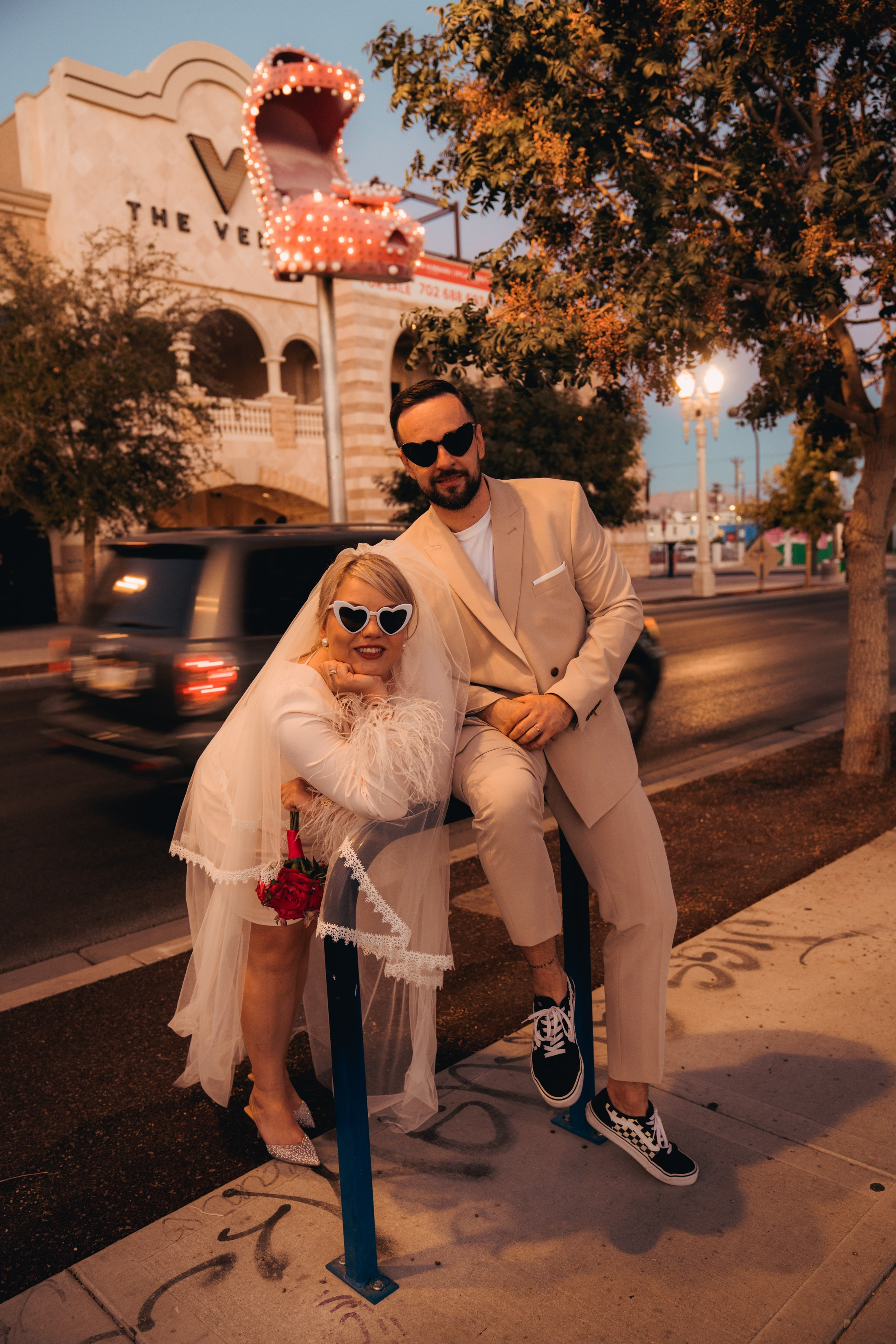 Justyna&Karol. Wedding & elopement photographer Viktoriya Kravtsov. Las Vegas