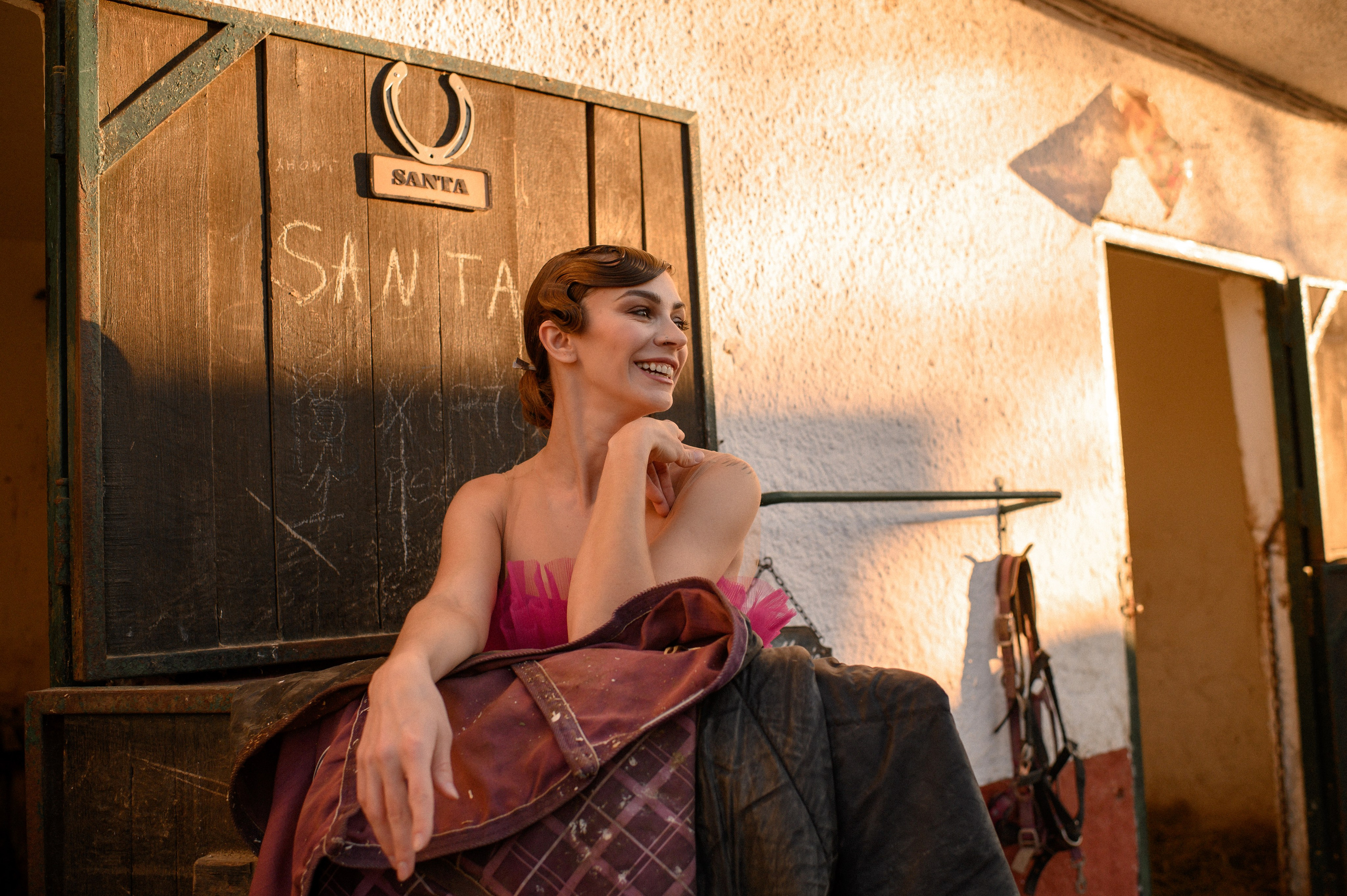 Sofia evening horse ride. Family, children, portrait, and event photography in Thessaloniki