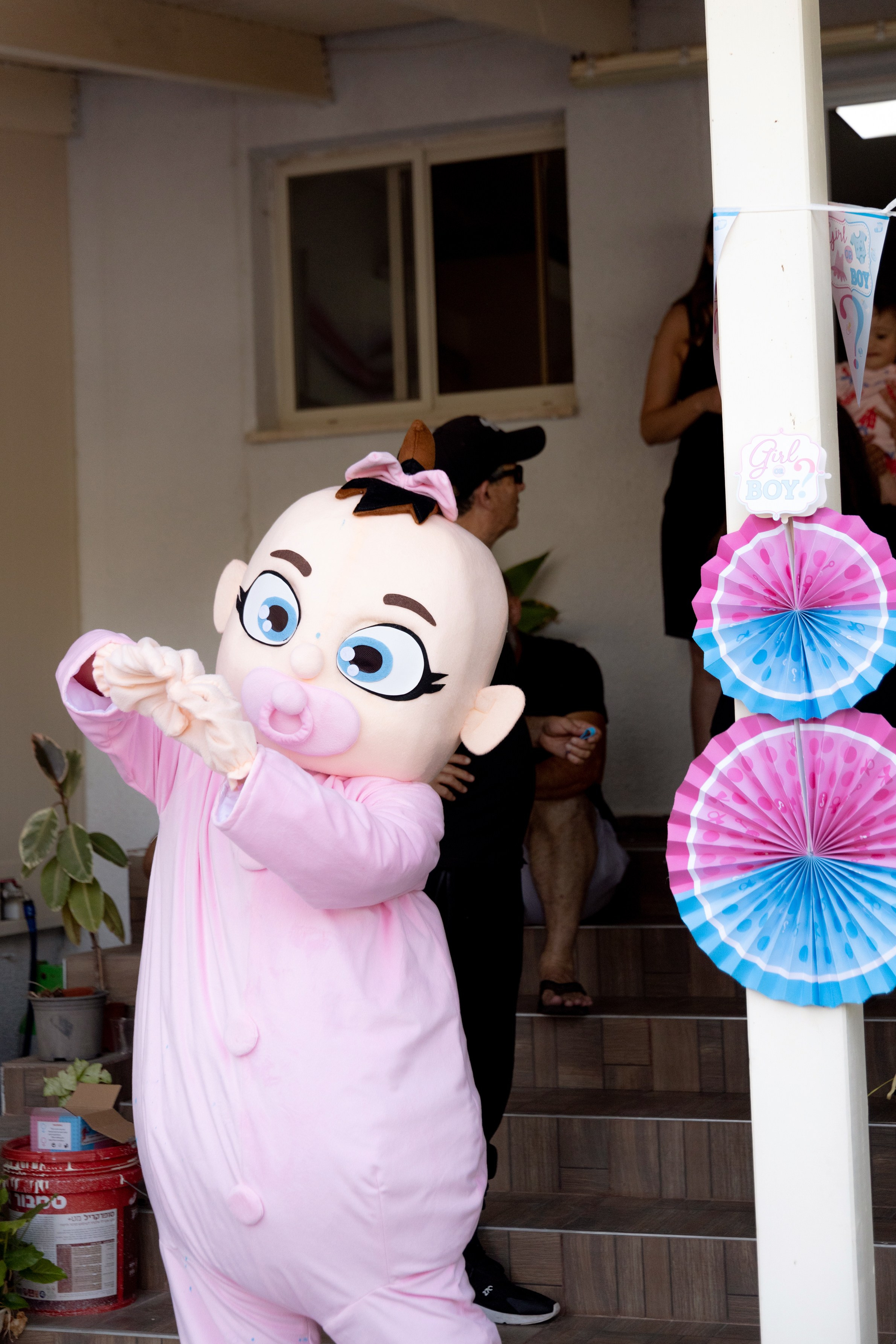 Gender Party for Alina and Michael. Home