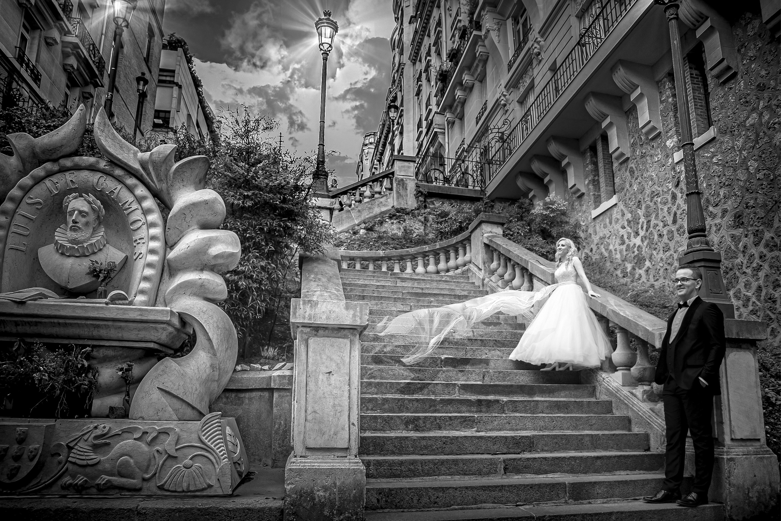 Paris / George & Adriana. Wedding, event and family photographer in Paris, Emilian Olaru