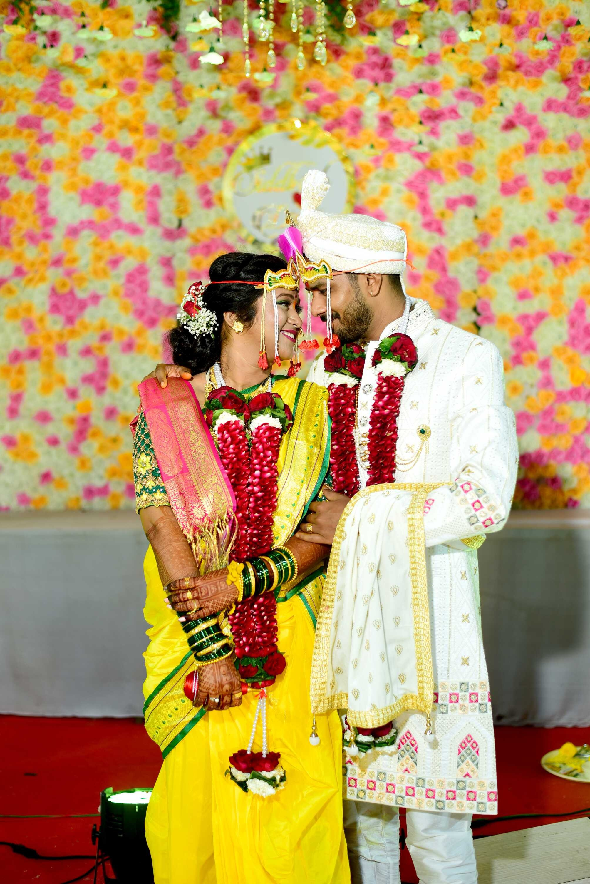Divya weds Siddhesh. “Ajay Digital Photo Studio — Capturing Timeless Wedding Moments”