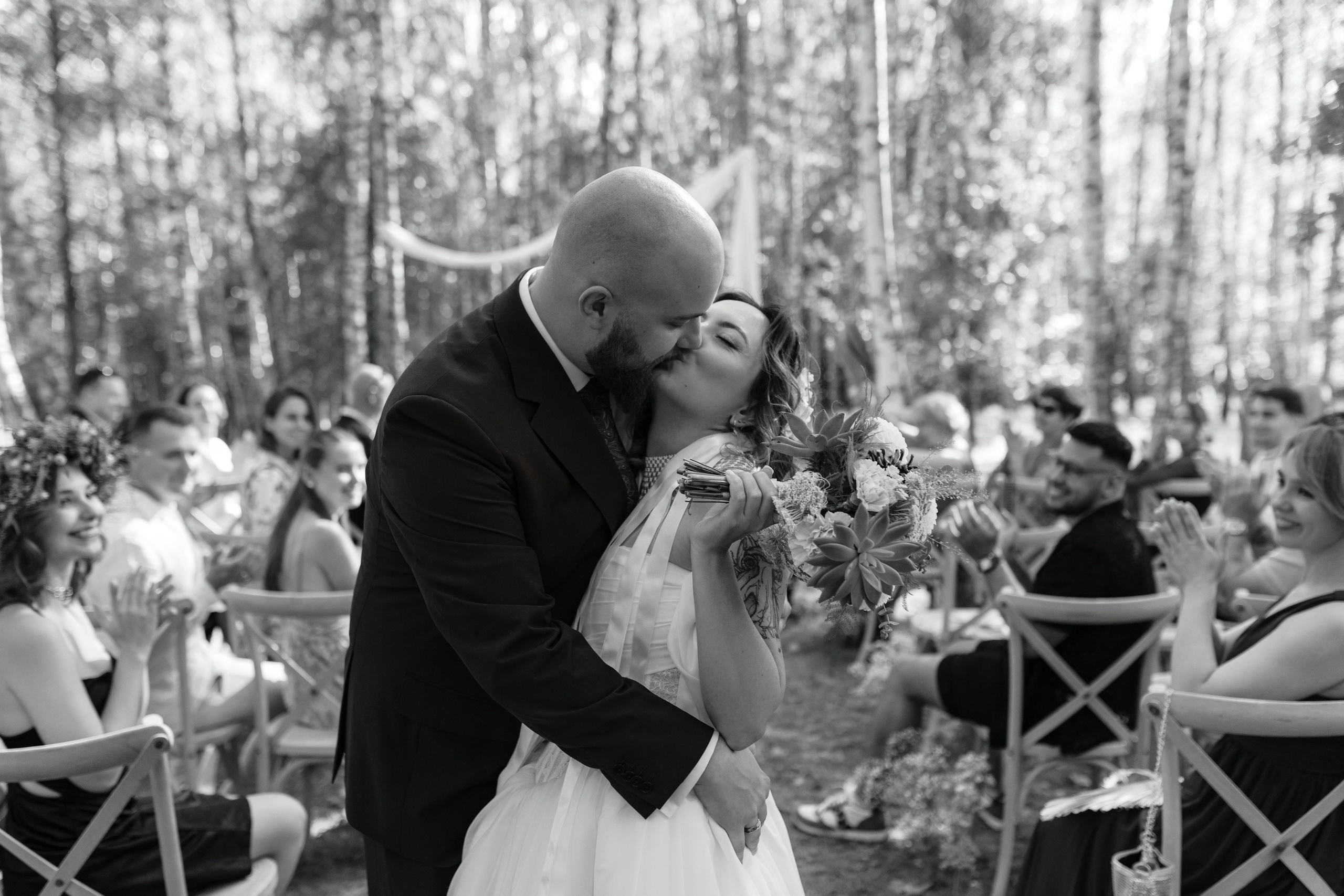 Janina & Wladek. Dworzyszcze Wola. 23.07.2025. Fotograf ślubny i rodzinny w Krakowie Yana Klymova