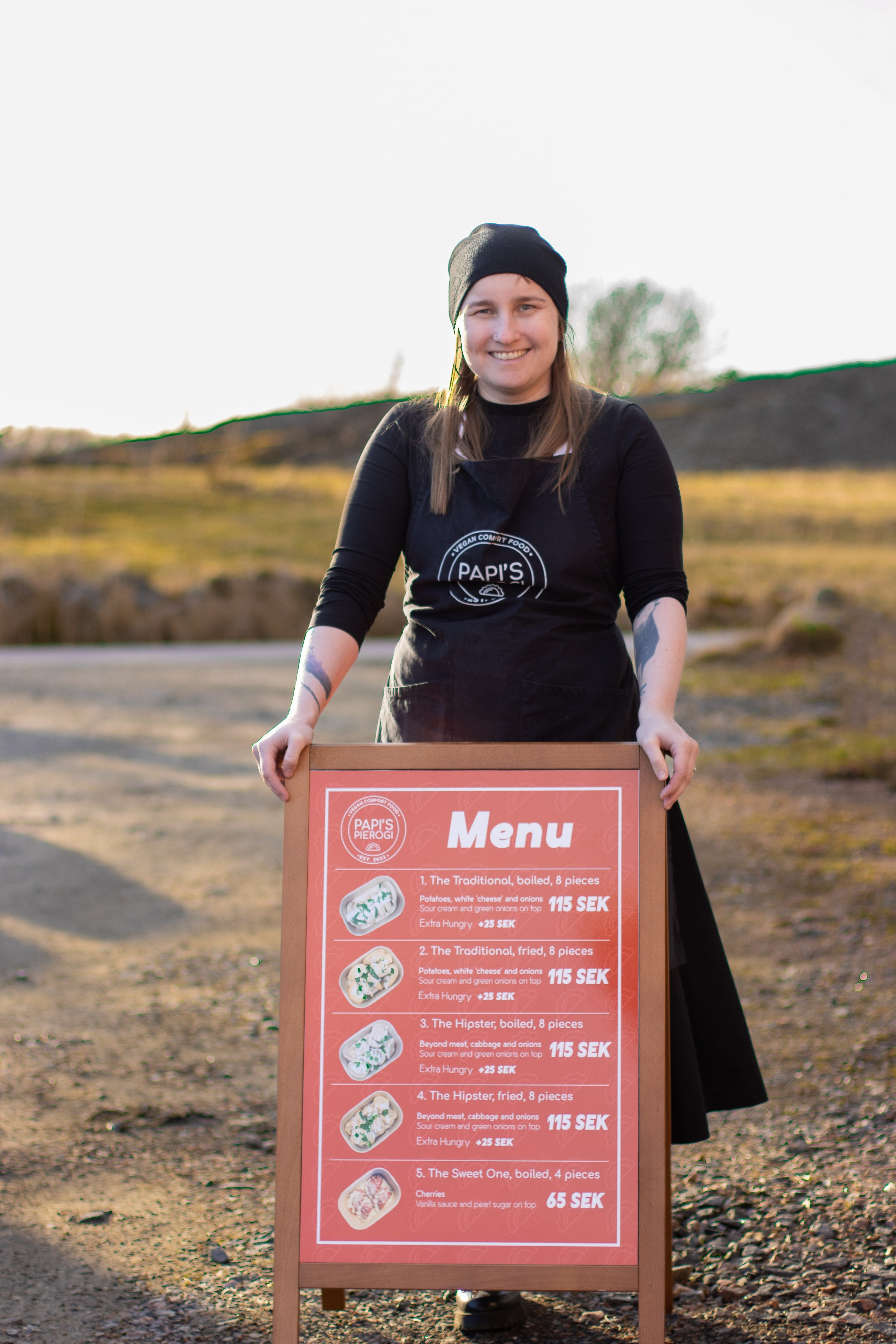 Papis Pierogi — vegan-comfort food. Photographer in Gothenburg Aleksandra Stroganova