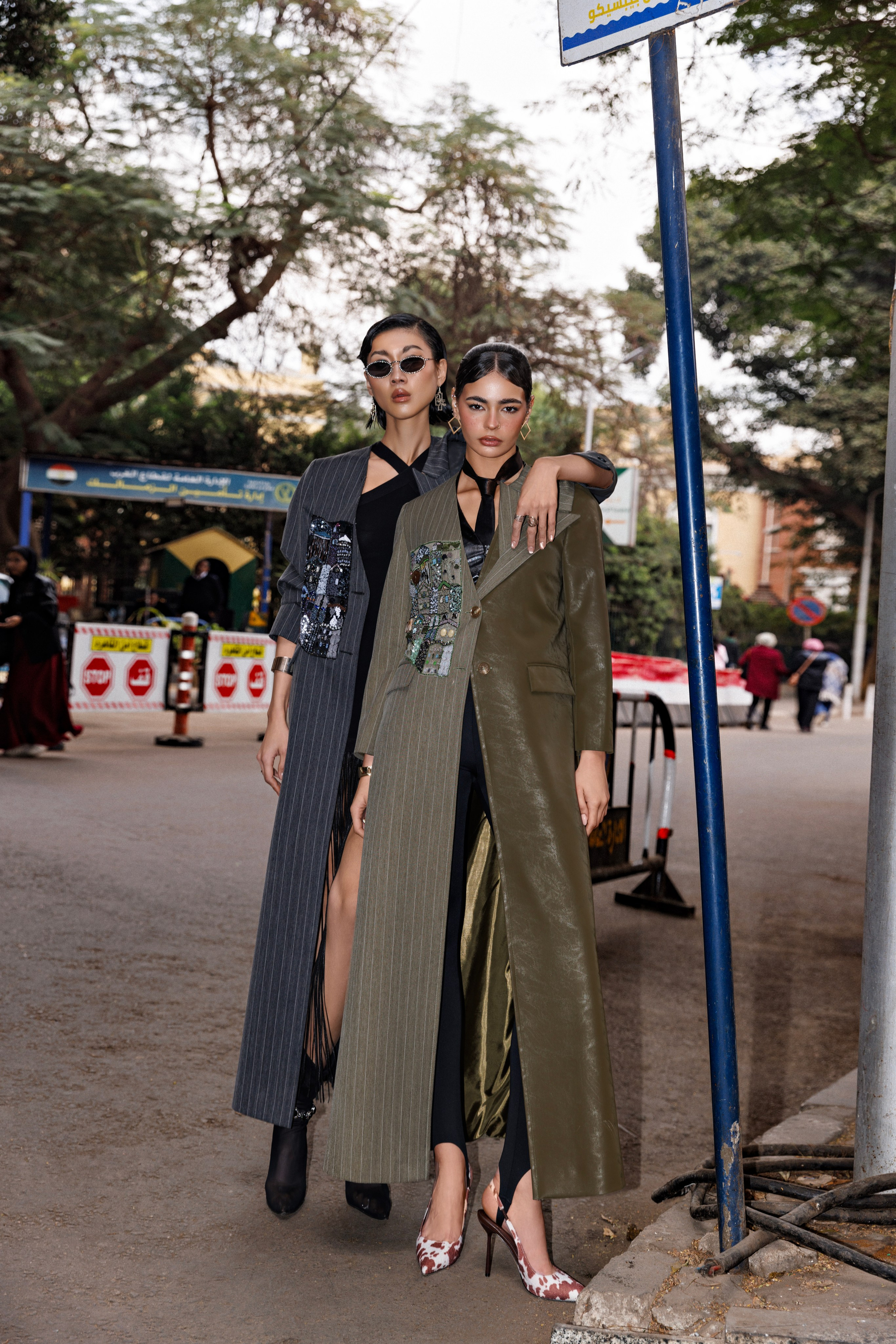 Editorial Abayas Outside. InHype Studio