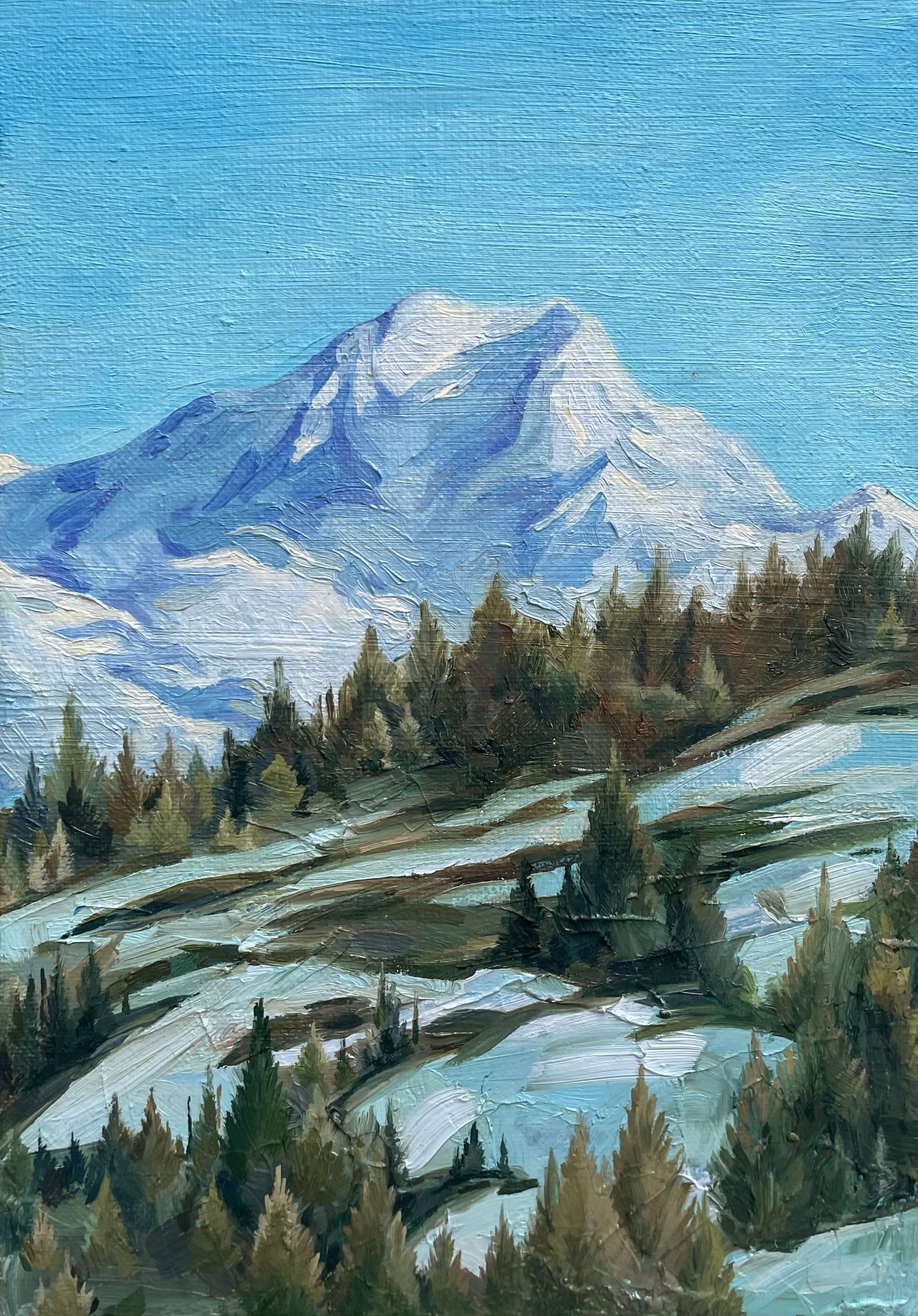 French Alpes. Marina Semenova