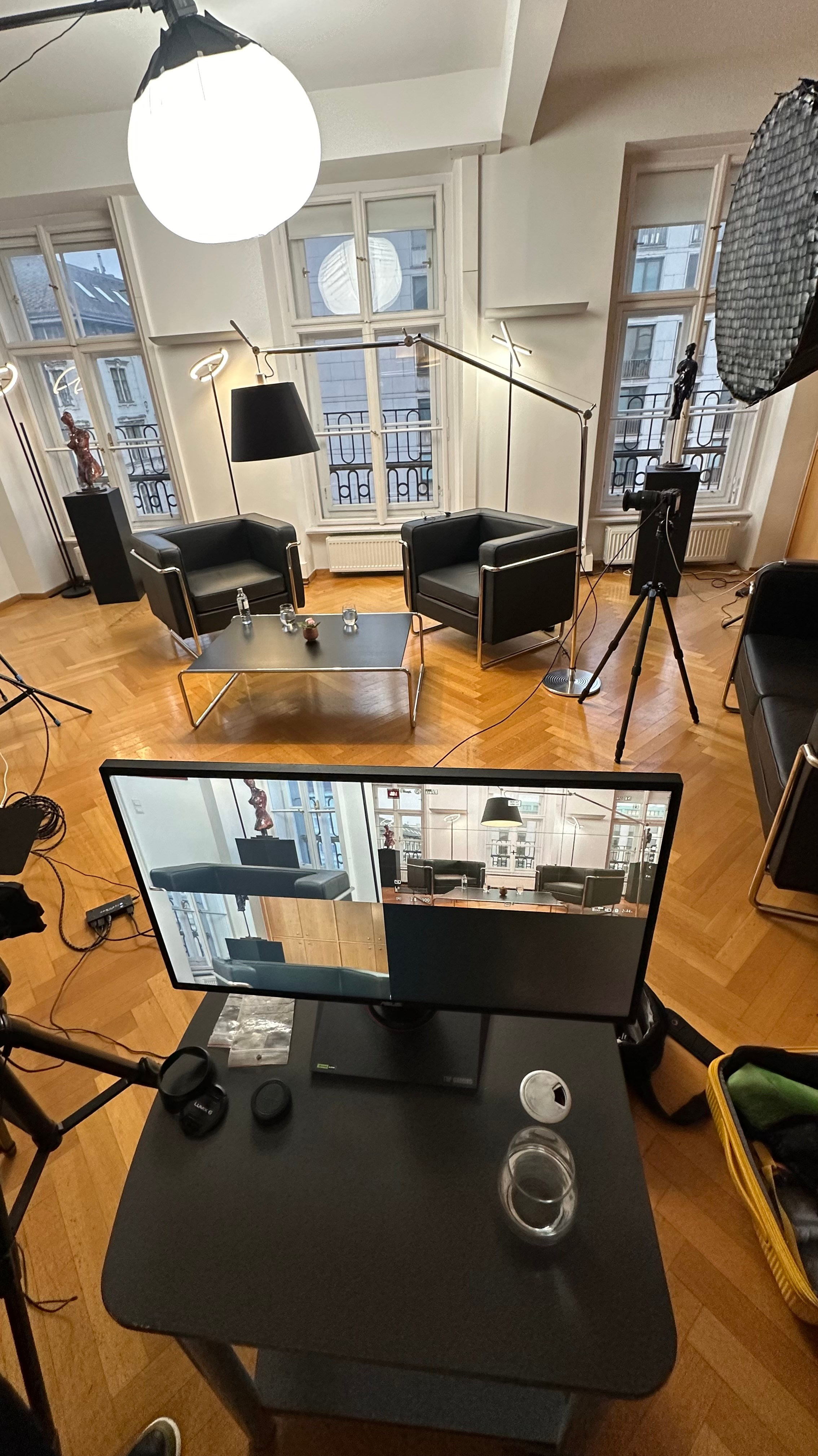 Behind the Scenes — How We Work. Video production and videography services in Vienna