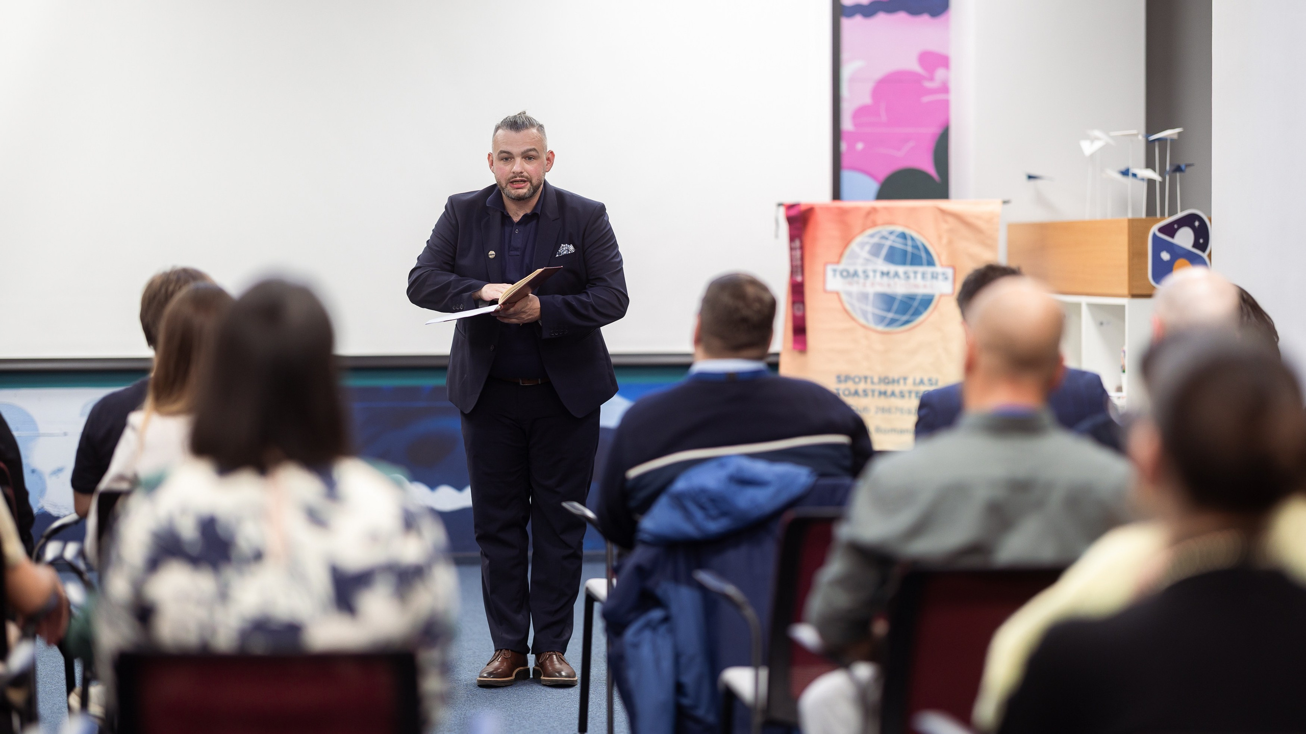Toastmasters. Marius Ciocan
