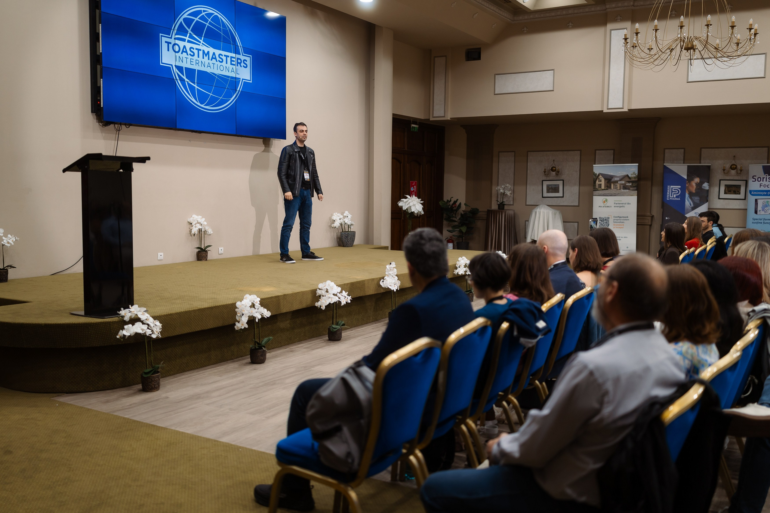 Toastmasters Conference. Marius Ciocan