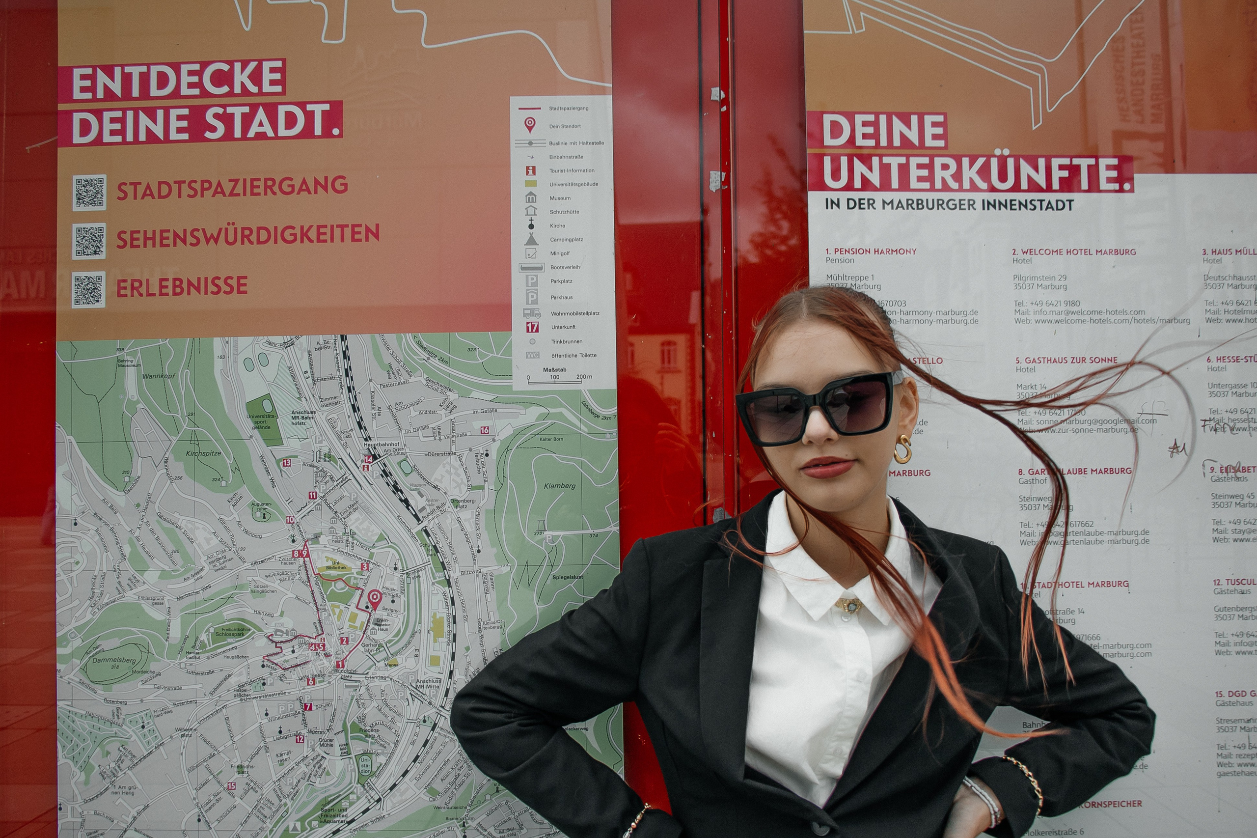 Red girl. PHOTOgrapher Germany MARBURG