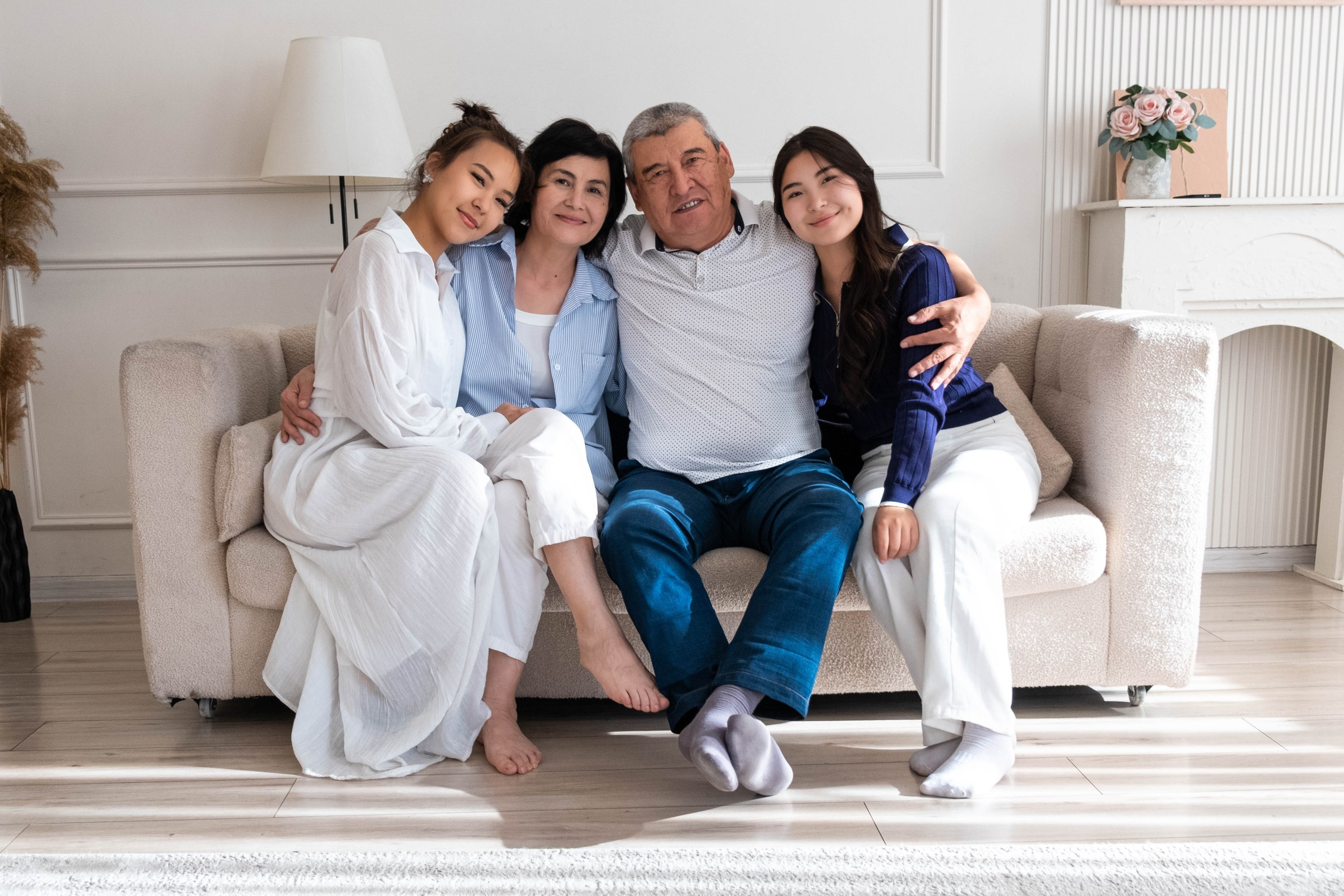 Большая семья. Семейный и детский фотограф Бишкек Элина Суерова