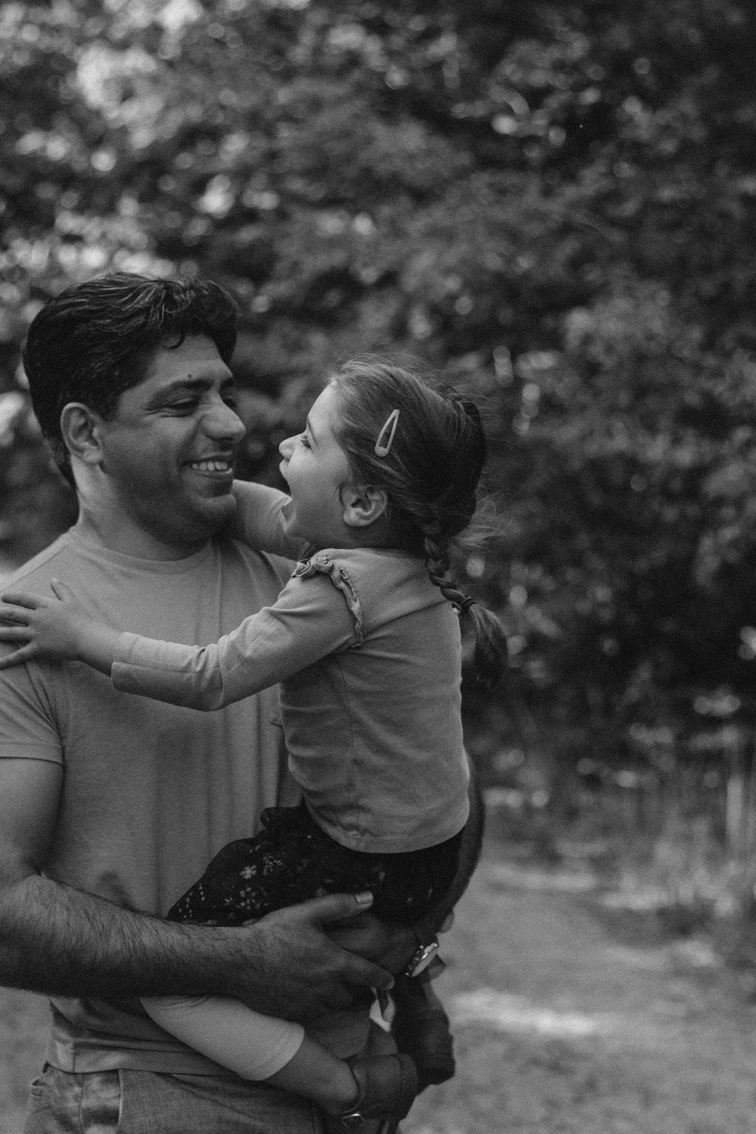 Family walk. True self