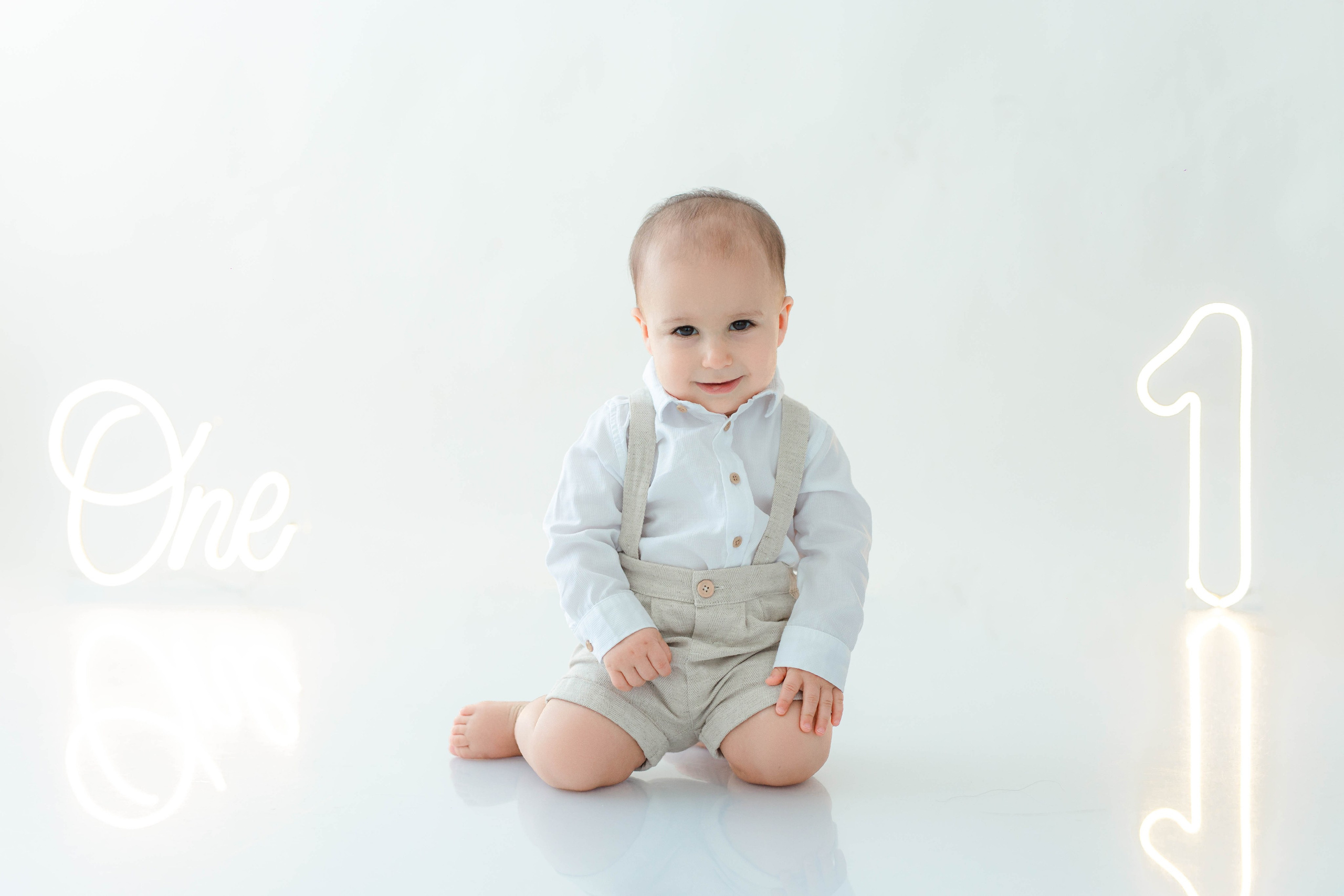Vincenzo is One. Rose Miranda - Fotógrafa de niños y familias en Barranquilla