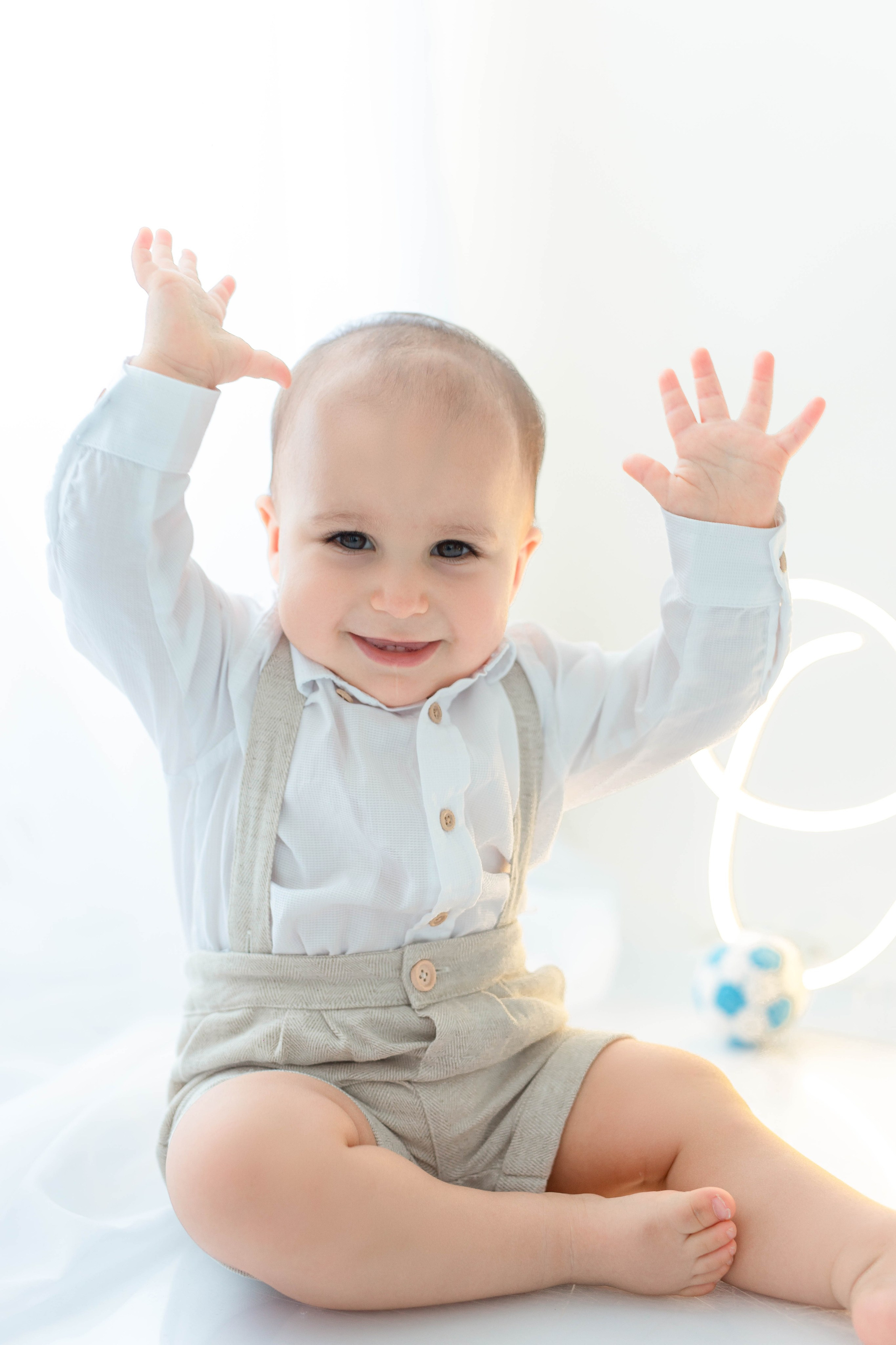 Vincenzo is One. Rose Miranda - Fotógrafa de niños y familias en Barranquilla