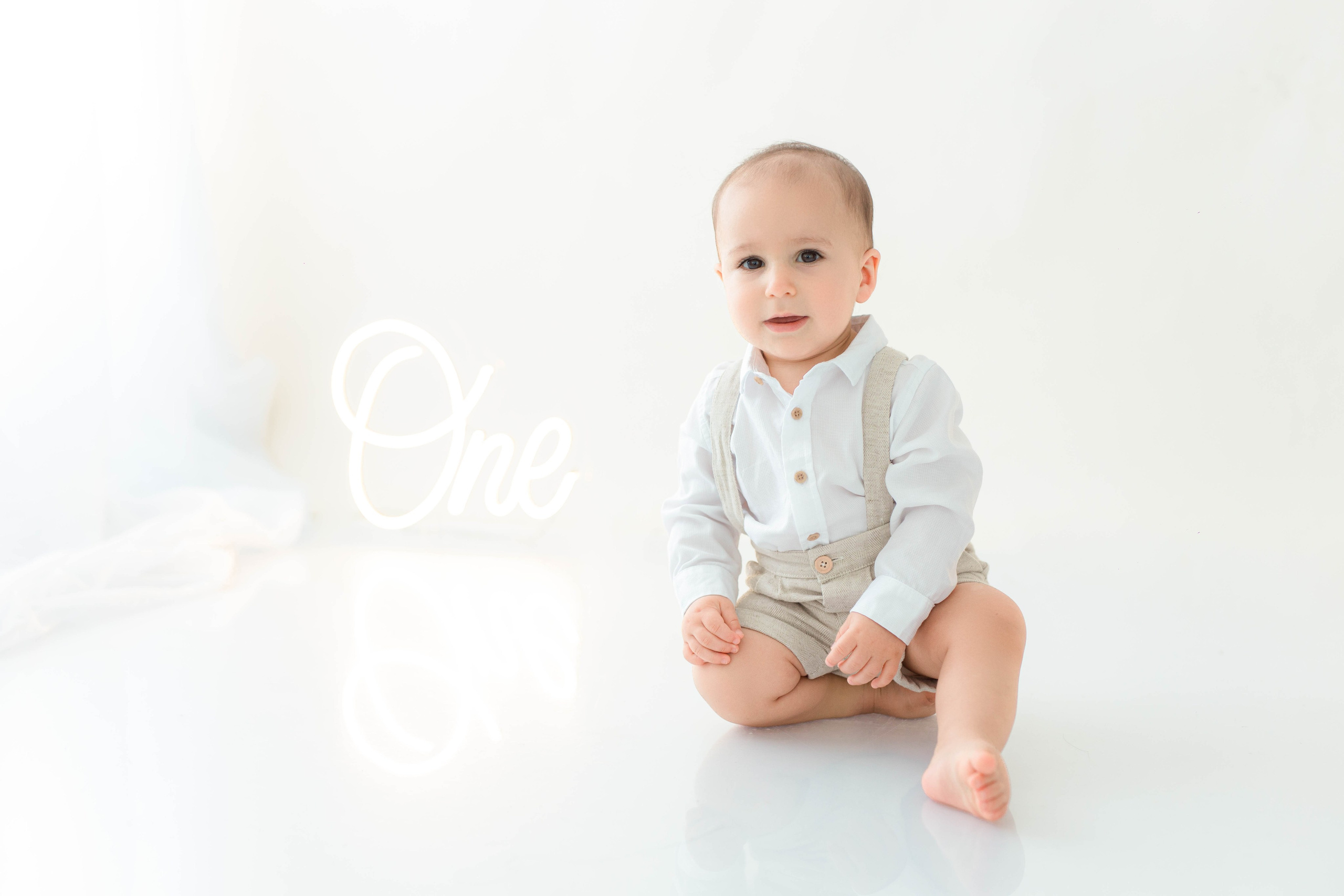 Vincenzo is One. Rose Miranda - Fotógrafa de niños y familias en Barranquilla