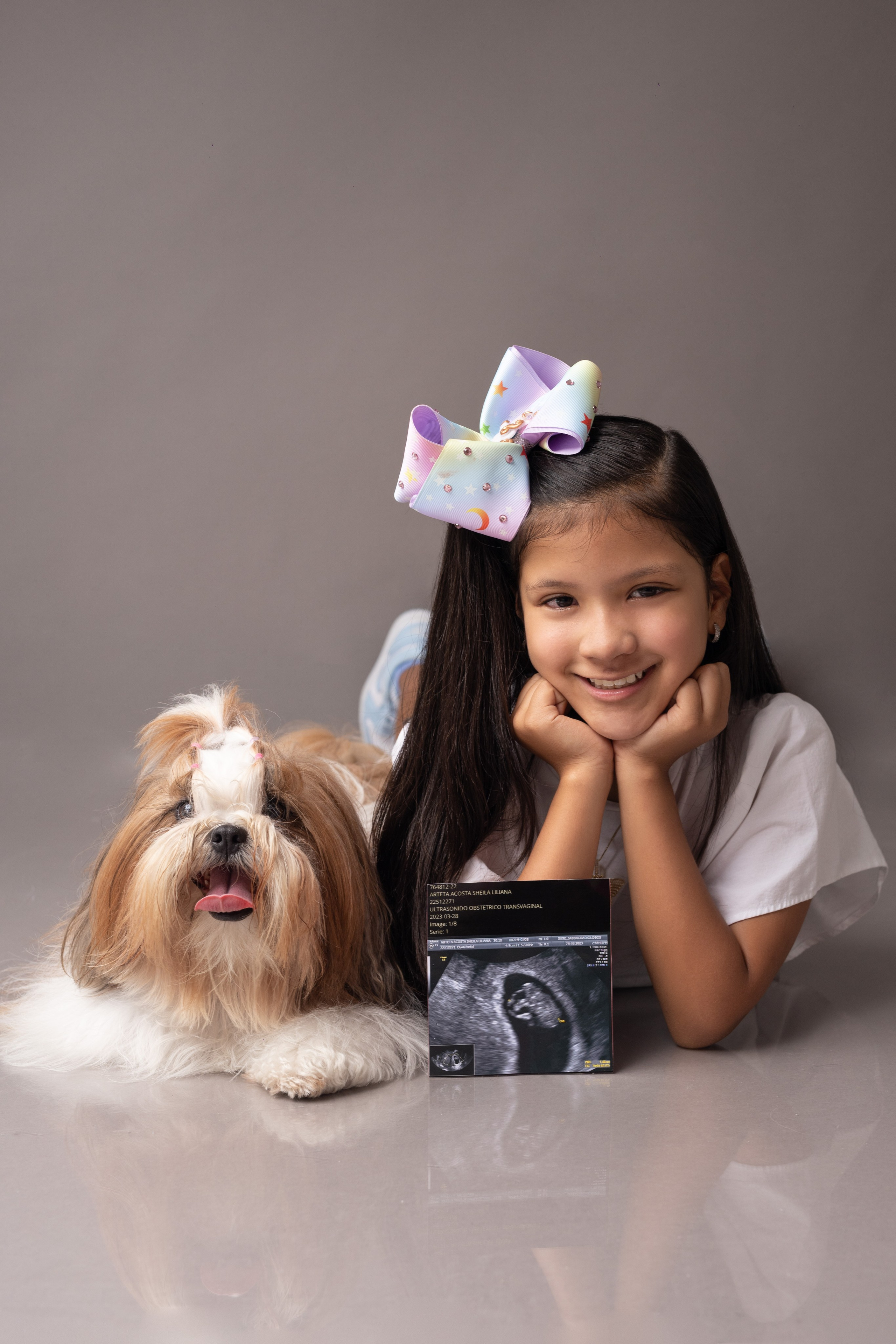 Sheila - Seremos papás. Rose Miranda - Fotógrafa de niños y familias en Barranquilla