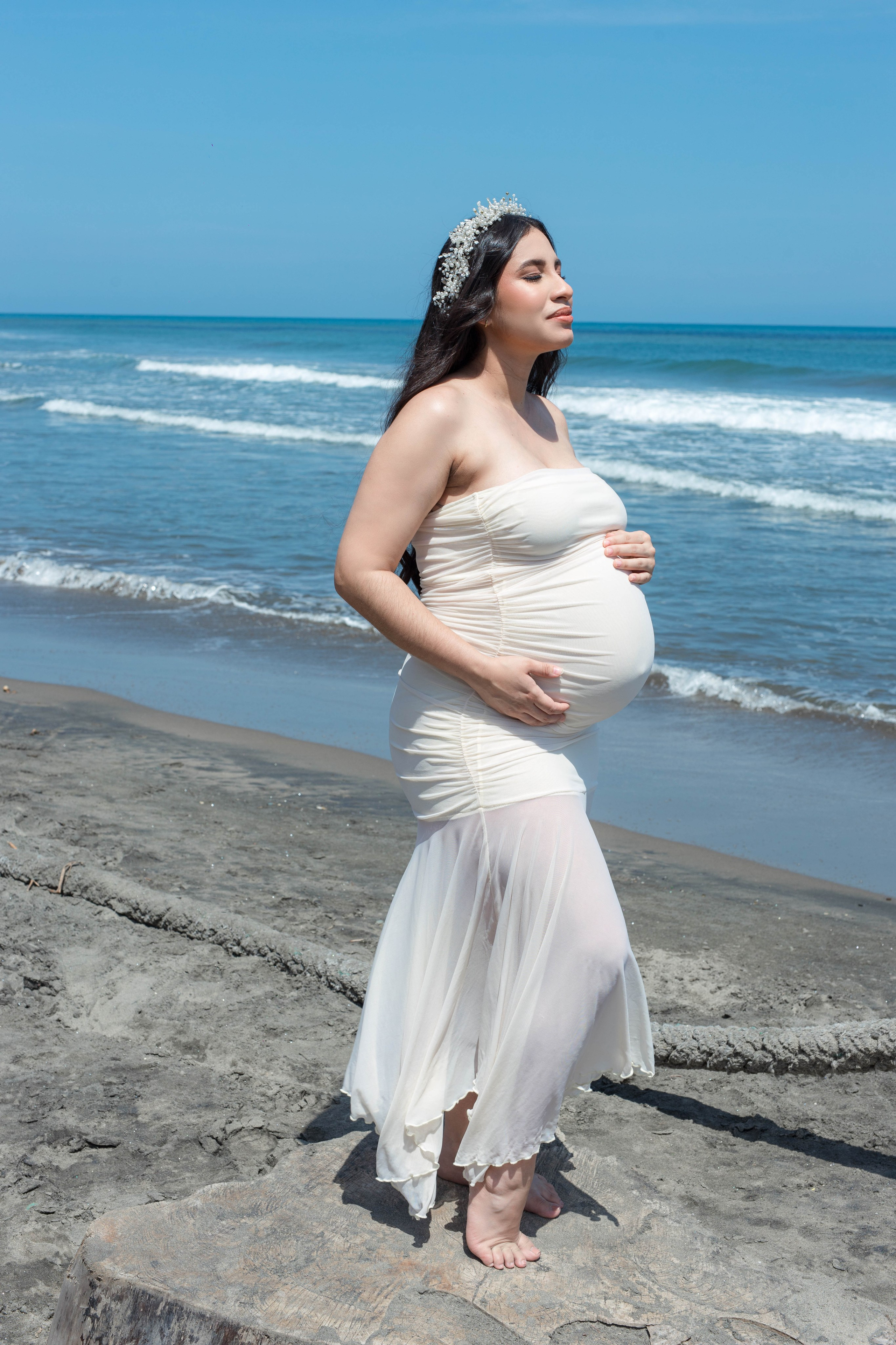 Alexandra Maternity. Rose Miranda - Fotógrafa de niños y familias en Barranquilla