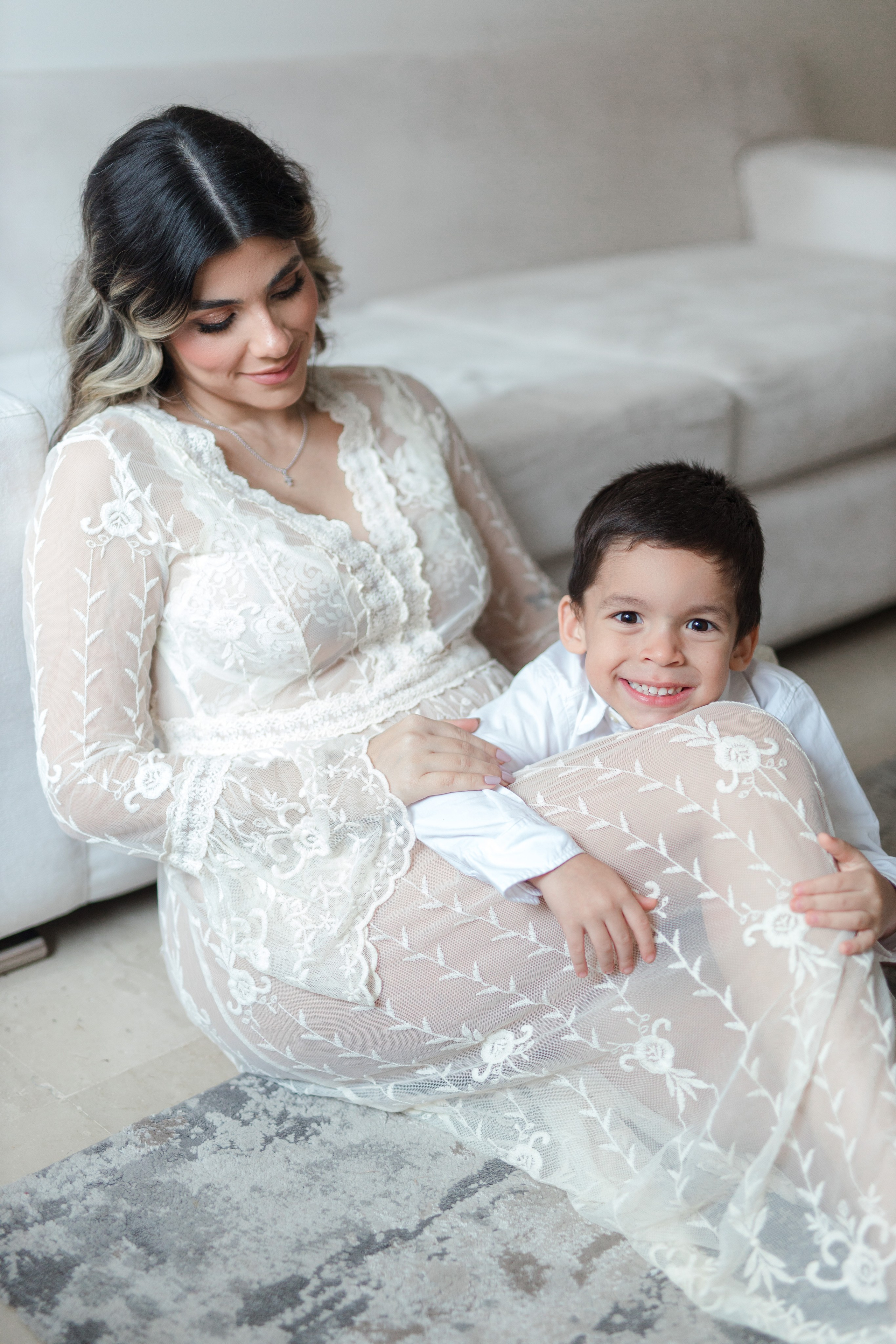 Mariale Maternidad. Rose Miranda - Fotógrafa de niños y familias en Barranquilla