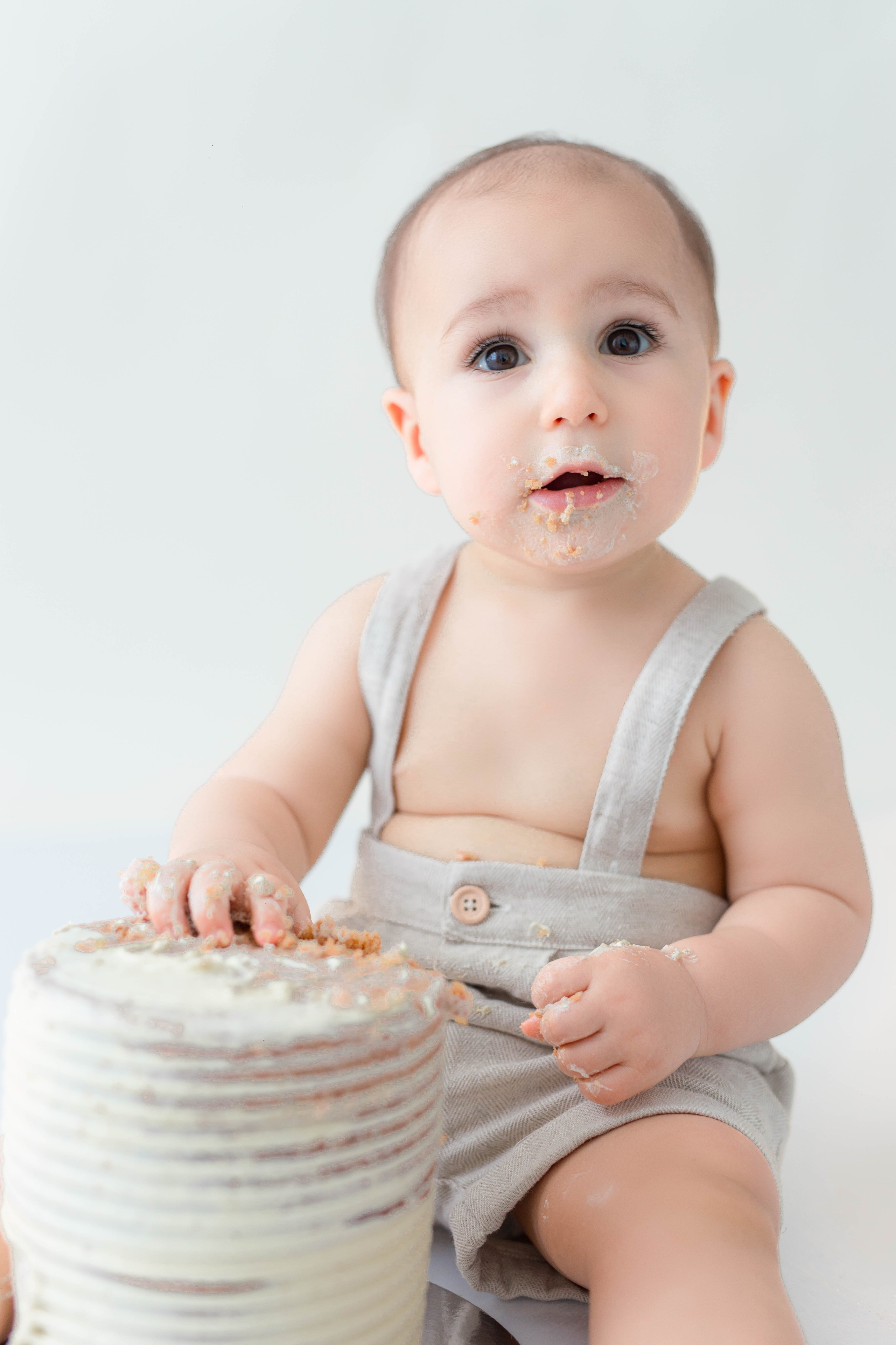 Vincenzo is One. Rose Miranda - Fotógrafa de niños y familias en Barranquilla