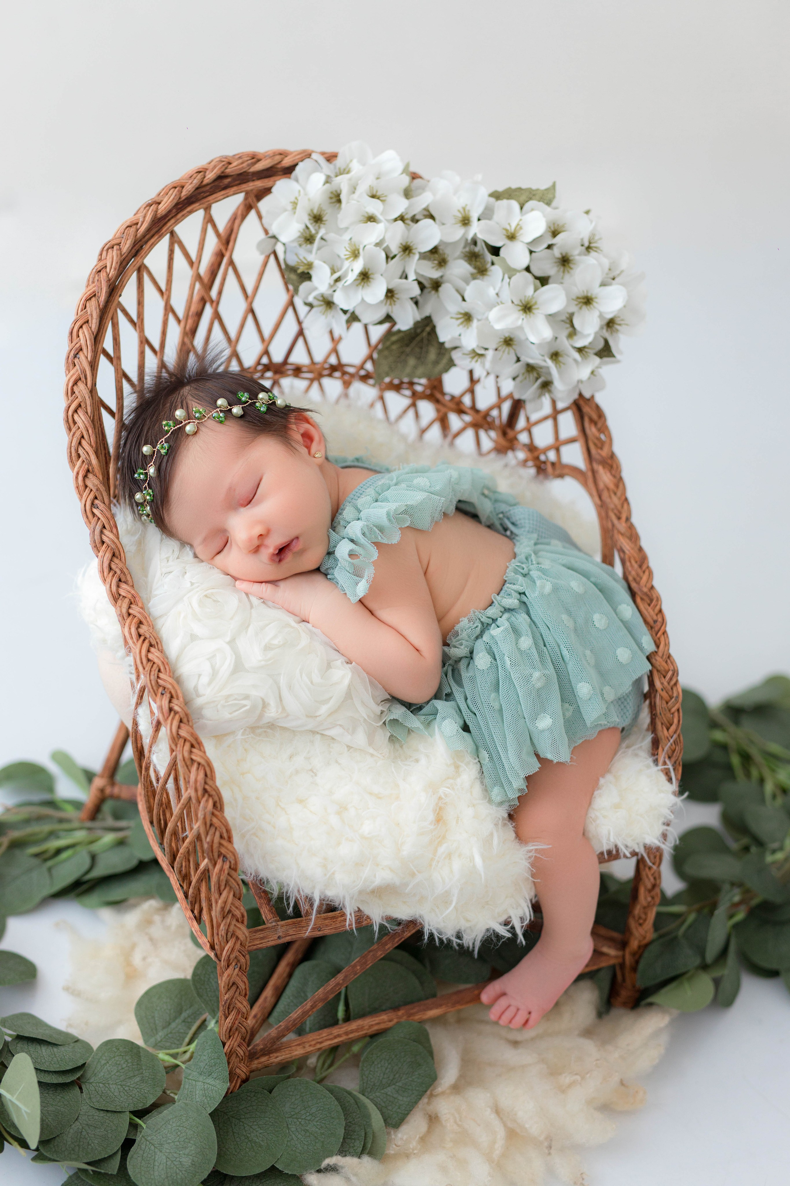 Victoria Newborn. Rose Miranda - Fotógrafa de niños y familias en Barranquilla