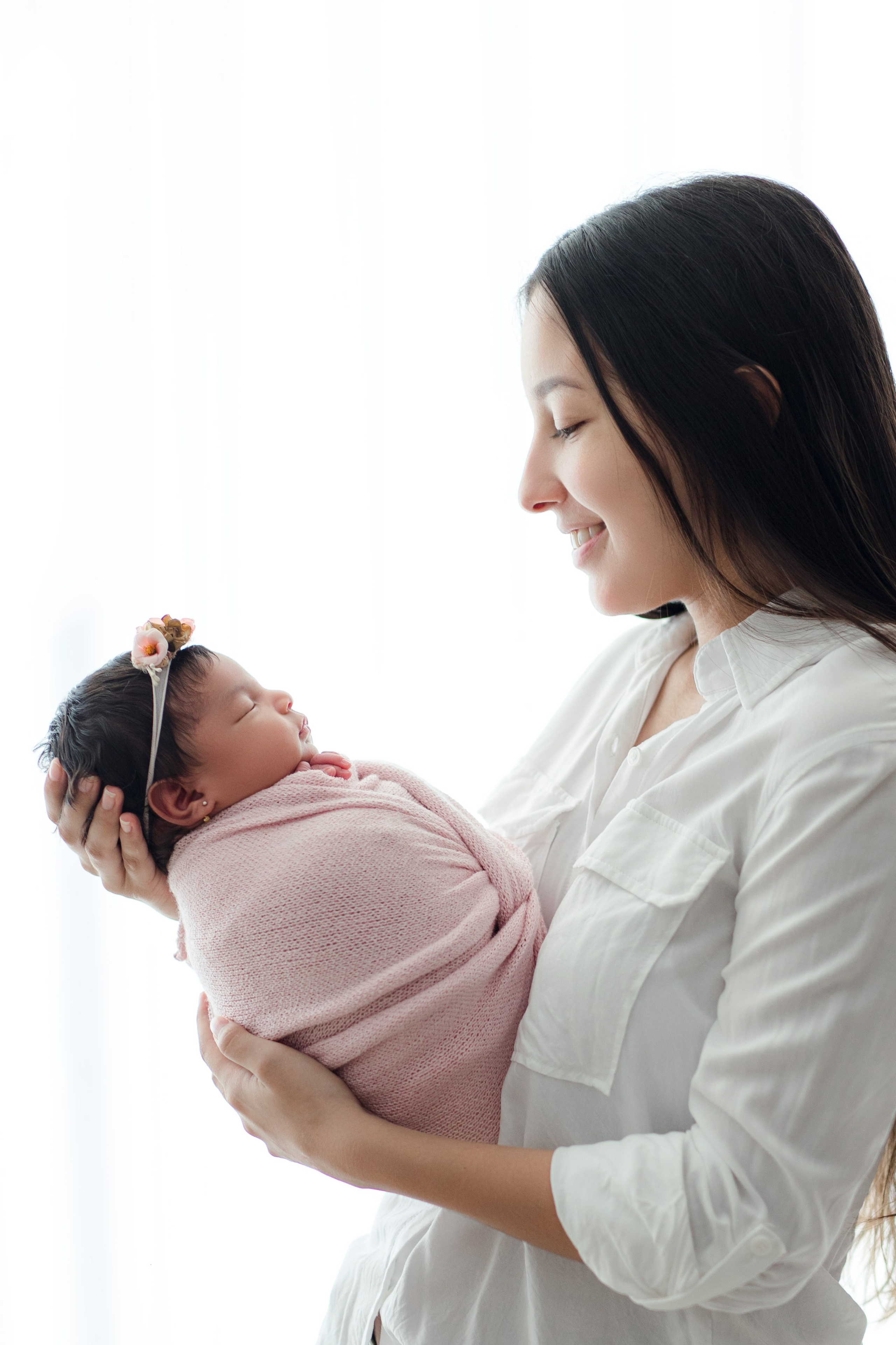 Sofía Newborn. Rose Miranda - Fotógrafa de niños y familias en Barranquilla