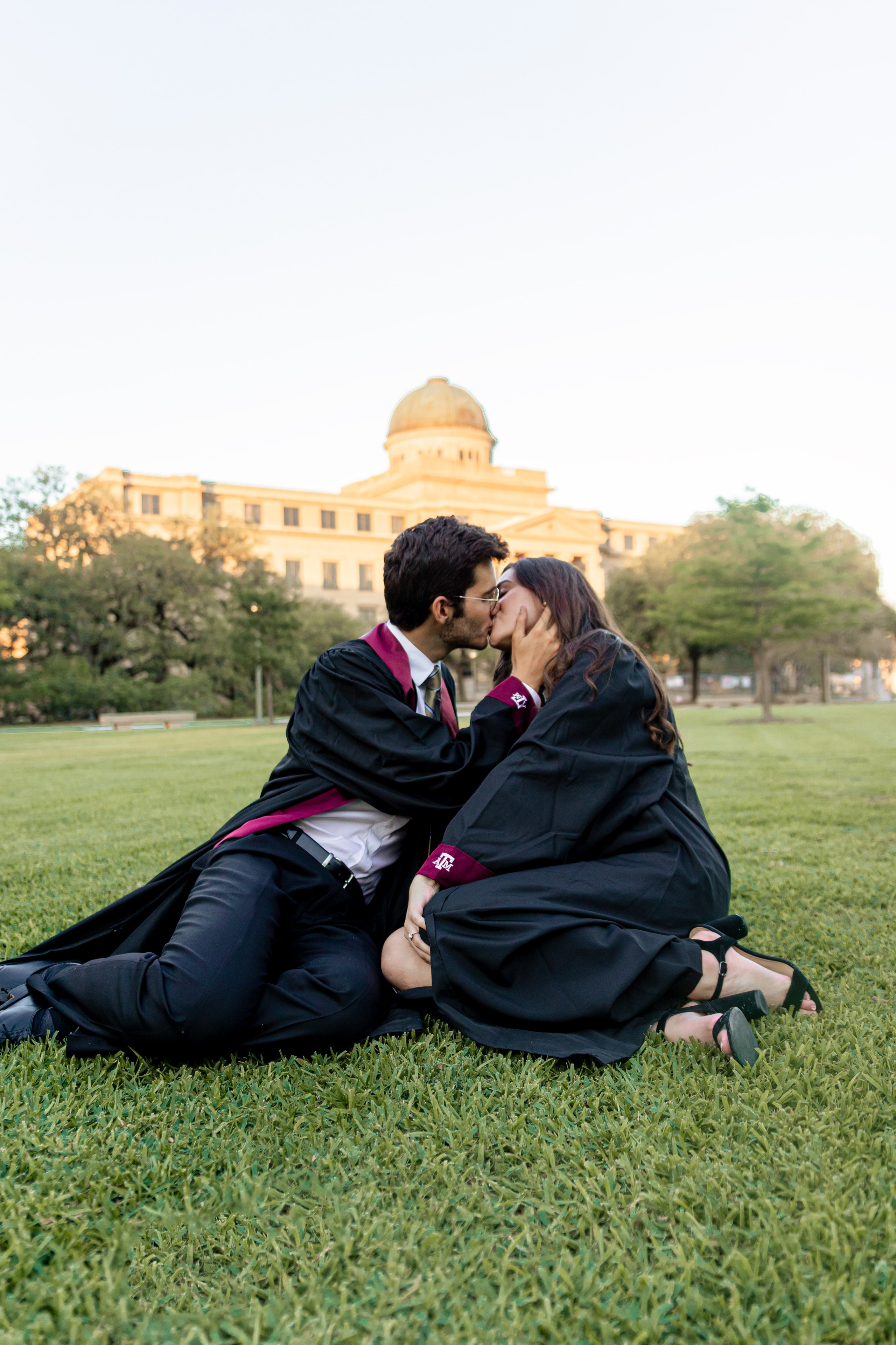 John-David's senior photoshoot at Texas A&M University