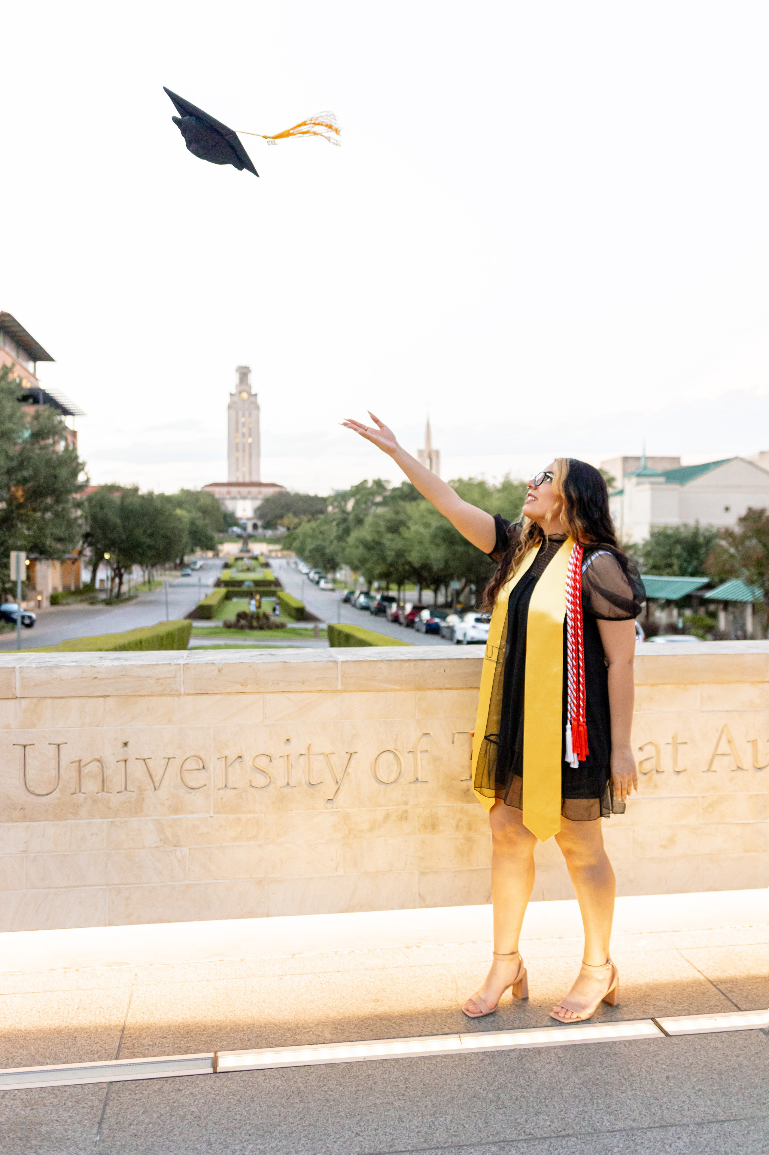 Marissa’s senior photoshoot at the University of Texas Austin
