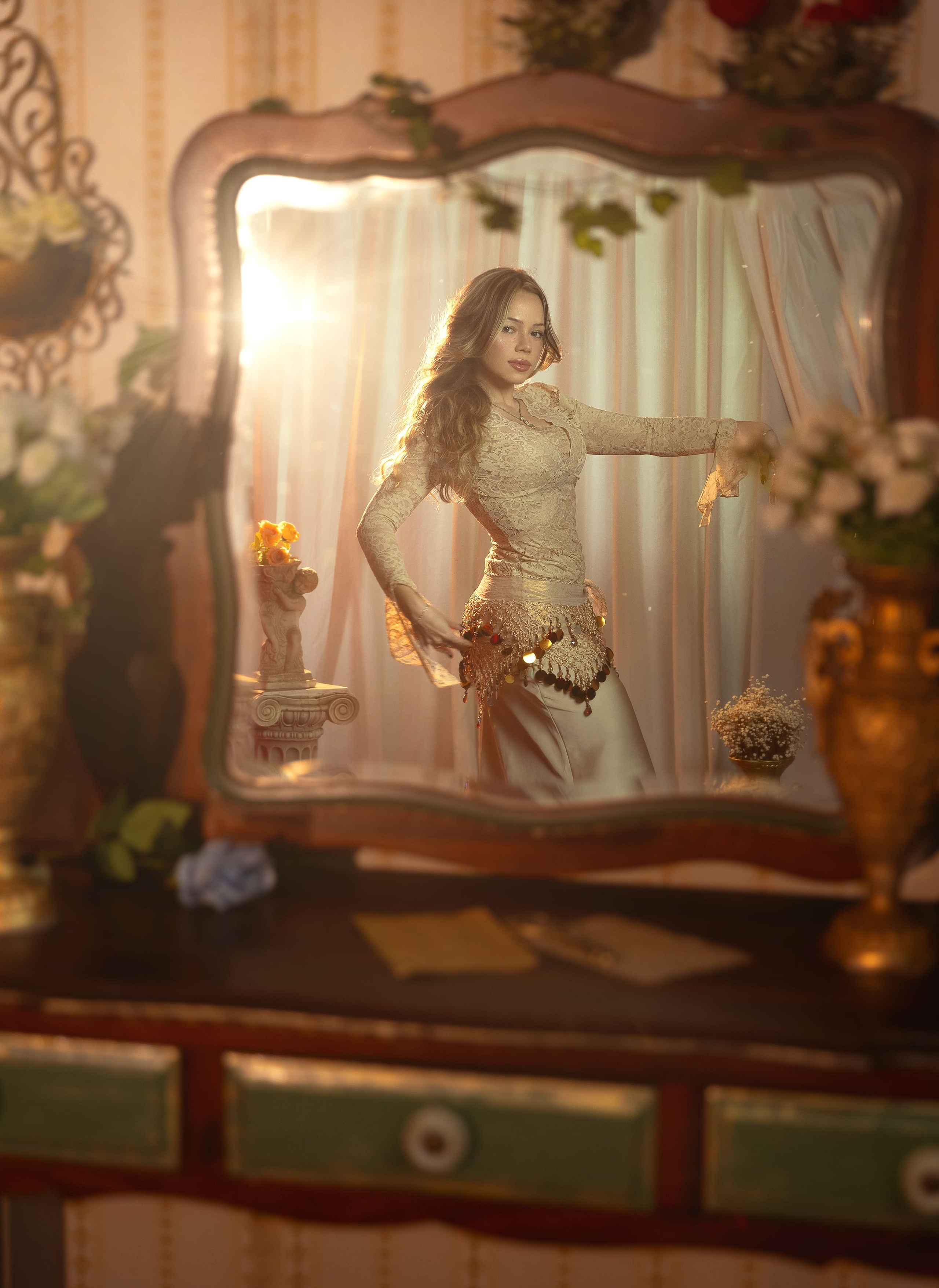 Ensaio Fotografico estilo Pintura Clássica