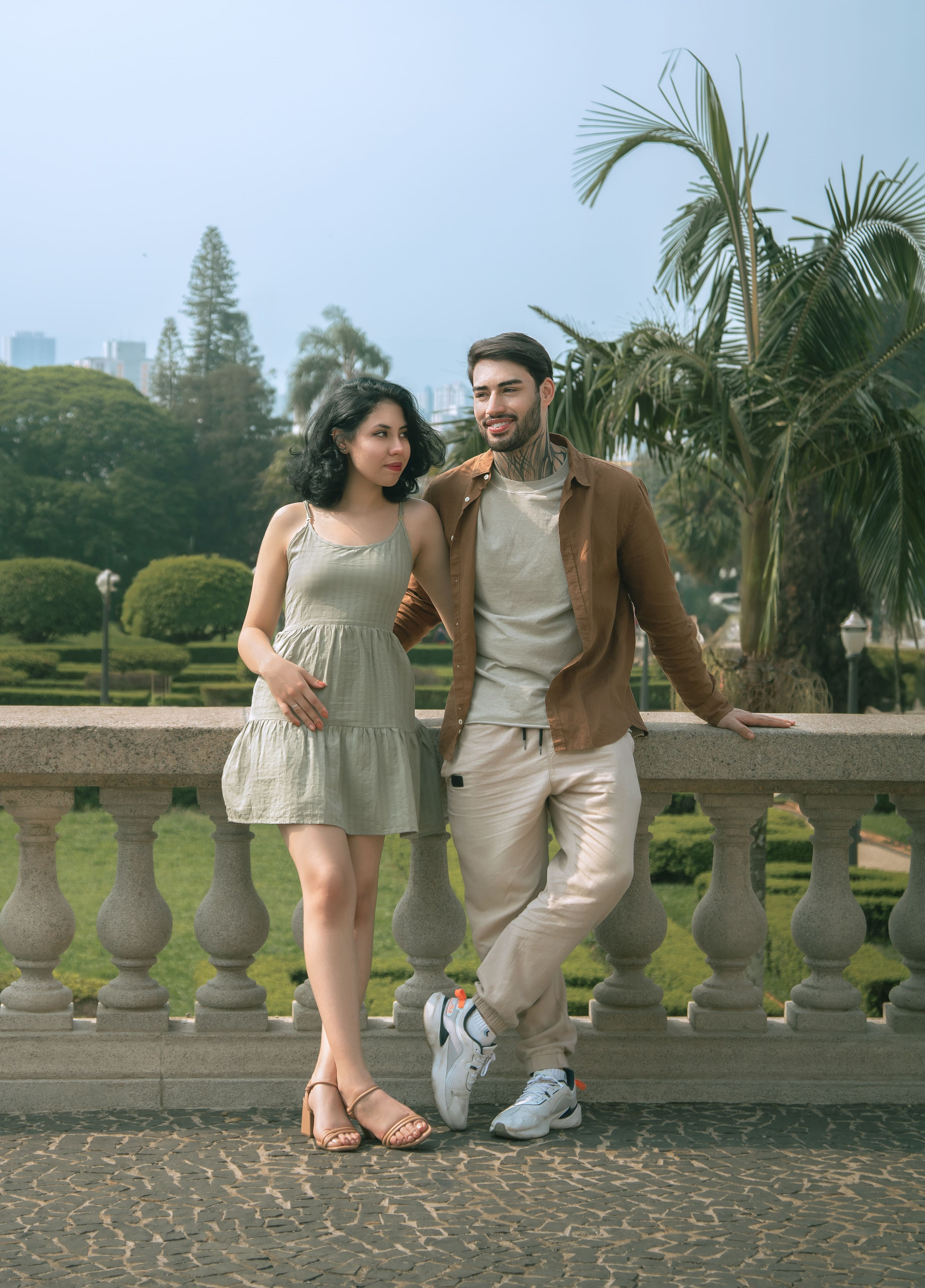Ensaio de Casal Romântico no Parque da Independência SP. Fotógrafa em são paulo — Fotos Autênticas