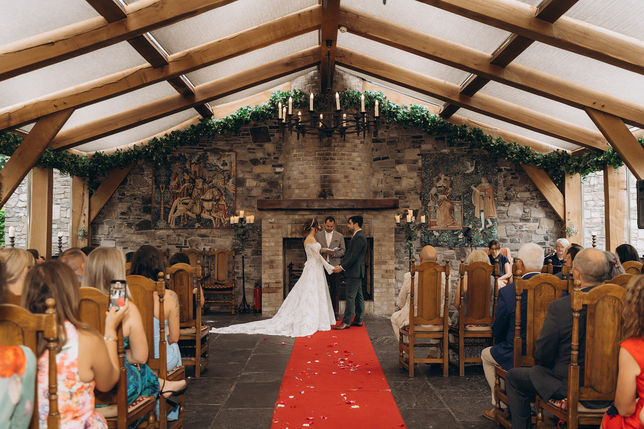 Sarah & Timothy at Barberstown castle. Main